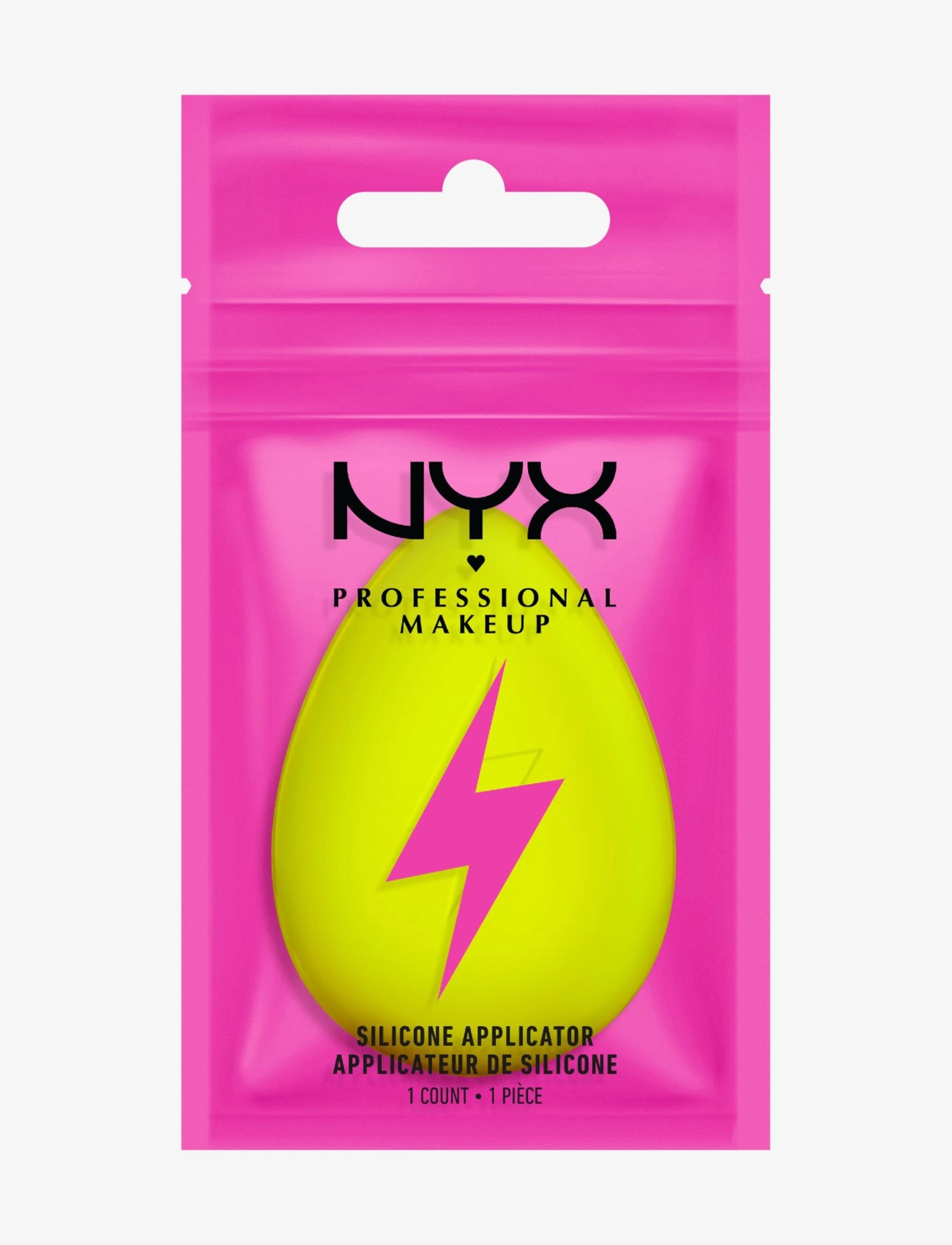 NYX Professional Makeup Nyx Professional Makeup Plump Right Back Silicone Applicator, 1 st, Yellow, Makeup-Redskaber > Svampe Og Applikatorer, Dame