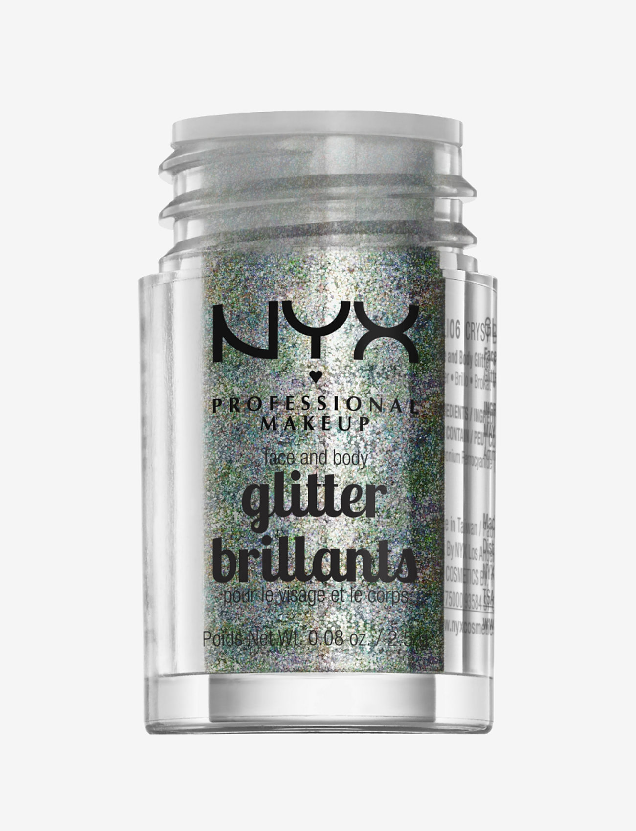 NYX Professional Makeup - FACE & BODY GLITTER - makeup - crystal - 2