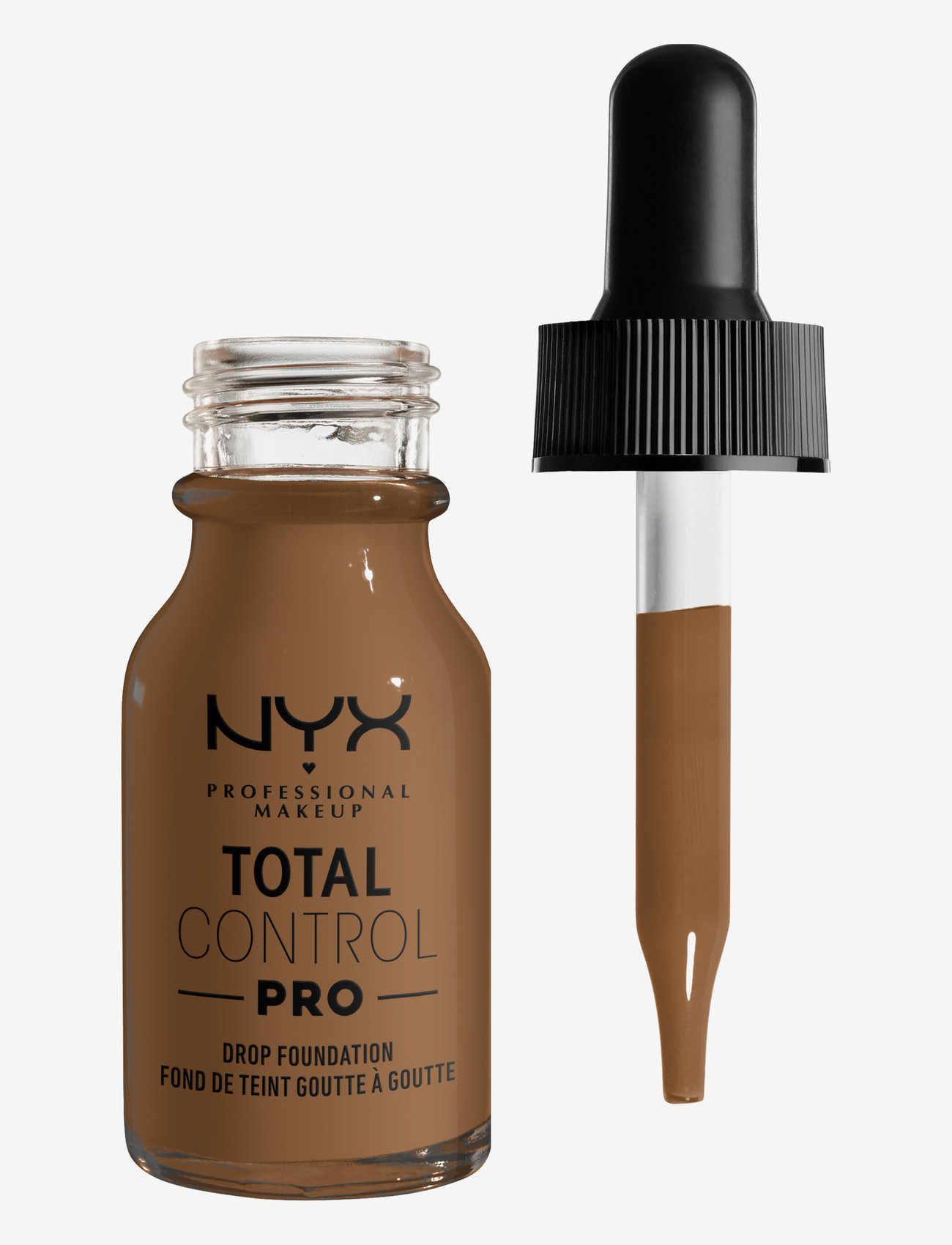 NYX Professional Makeup - Total Control Pro Drop Foundation - juhlamuotia outlet-hintaan - deep sable - 0