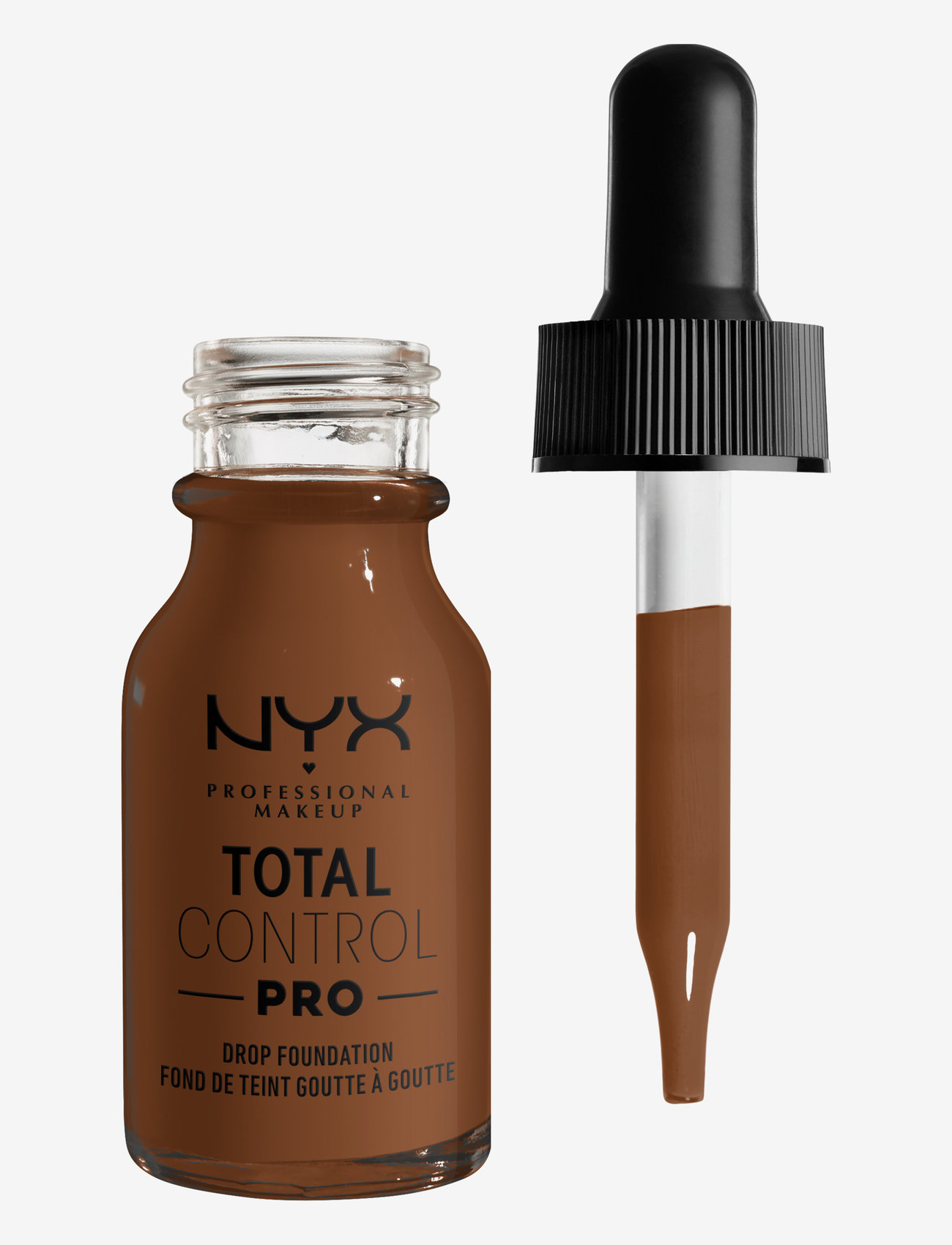 NYX Professional Makeup - Total Control Pro Drop Foundation - festtøj til outletpriser - mocha - 0