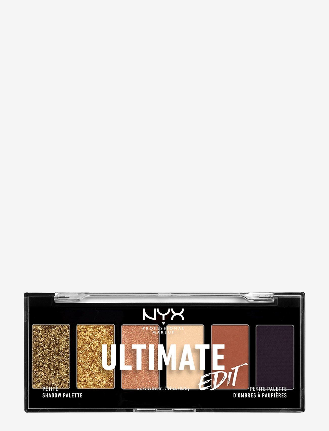 NYX Professional Makeup - Ultimate Edit Petite Shadow Palette 6 pan - makeup - 6 pan - 0