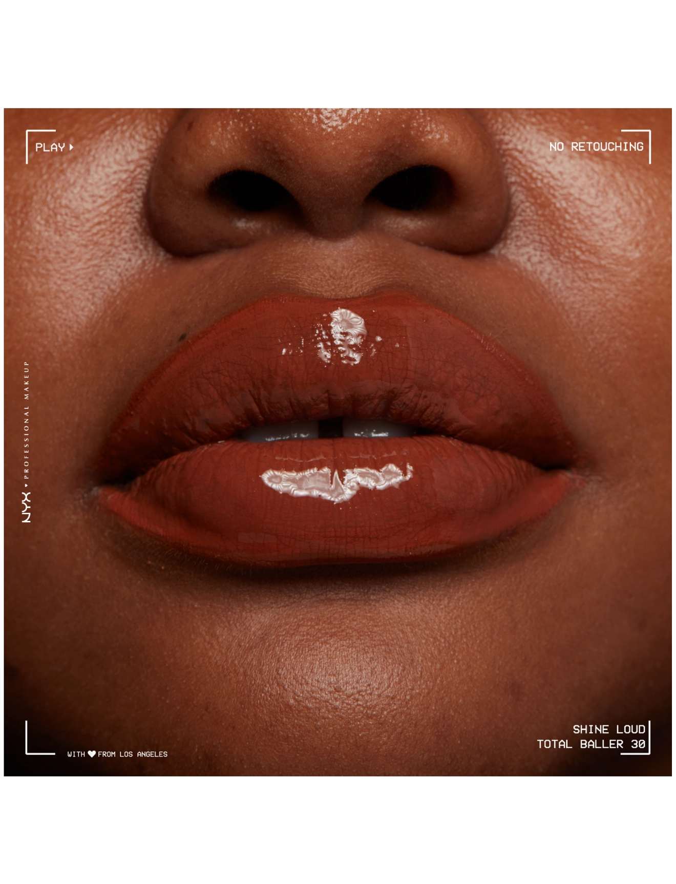 NYX Professional Makeup - Shine Loud High Pigment Lip Shine - makeup - total baller - 4