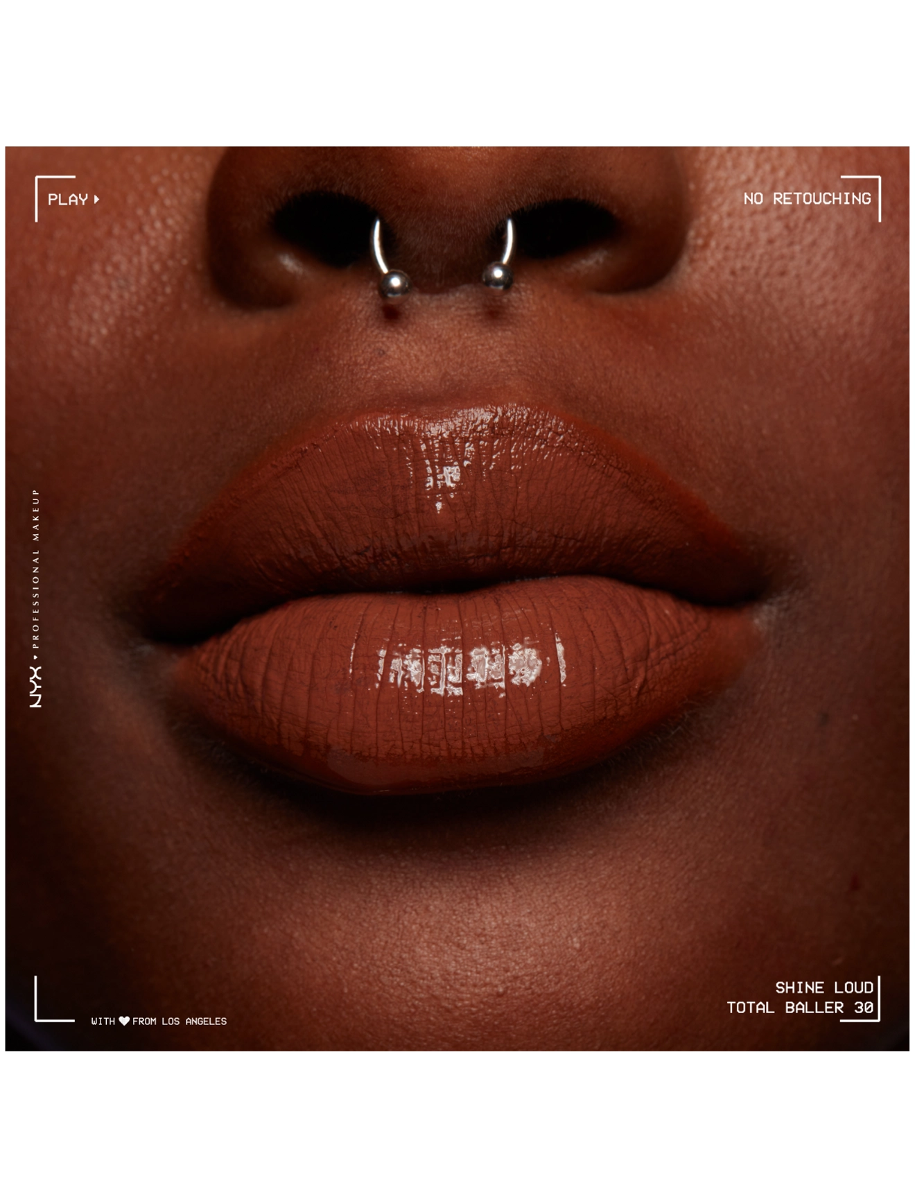 NYX Professional Makeup - Shine Loud High Pigment Lip Shine - makeup - total baller - 5