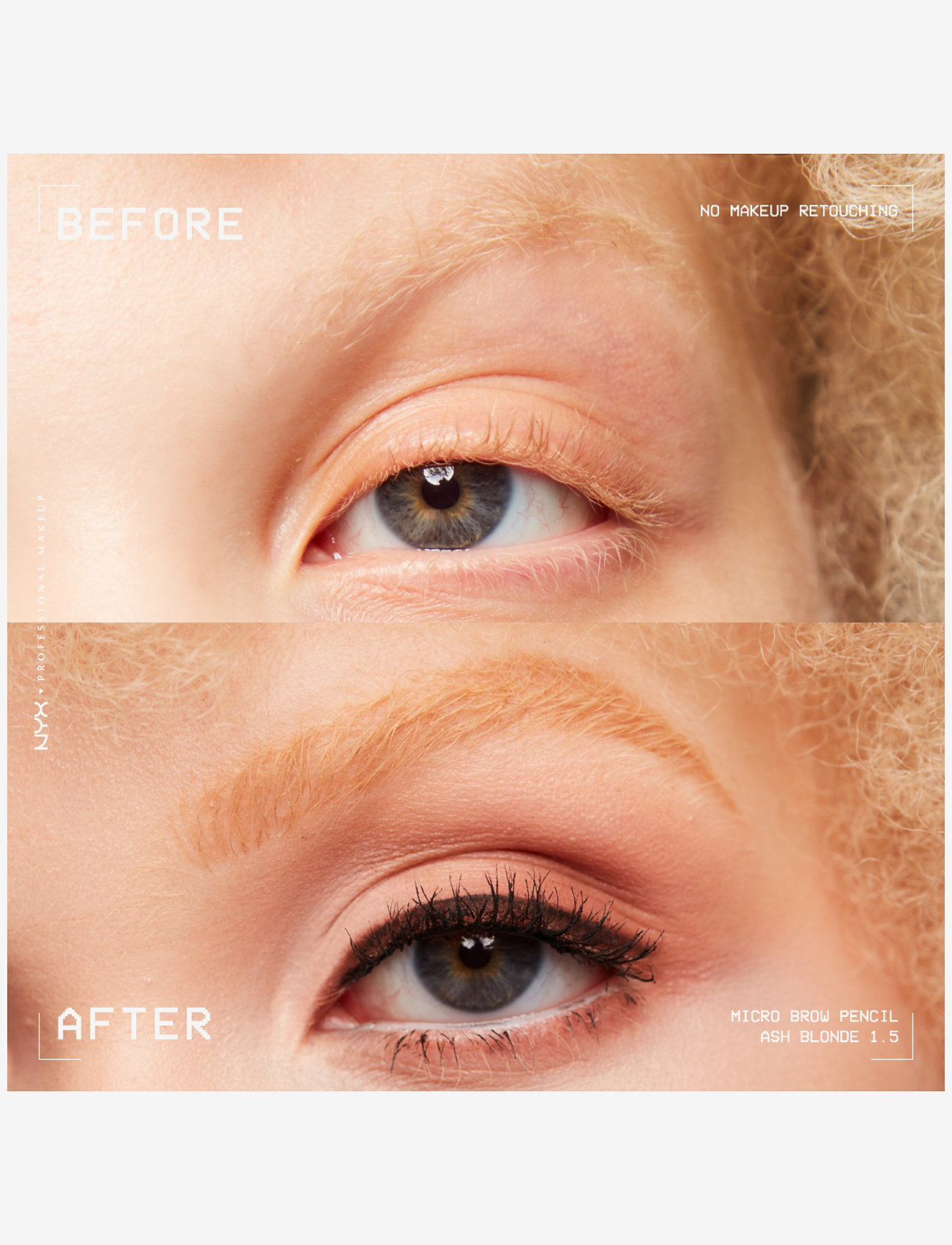 NYX Professional Makeup - NYX Professional Makeup Micro Brow 01.5 Ash Blonde brow pen 0,1g - makeup - ash blonde - 2