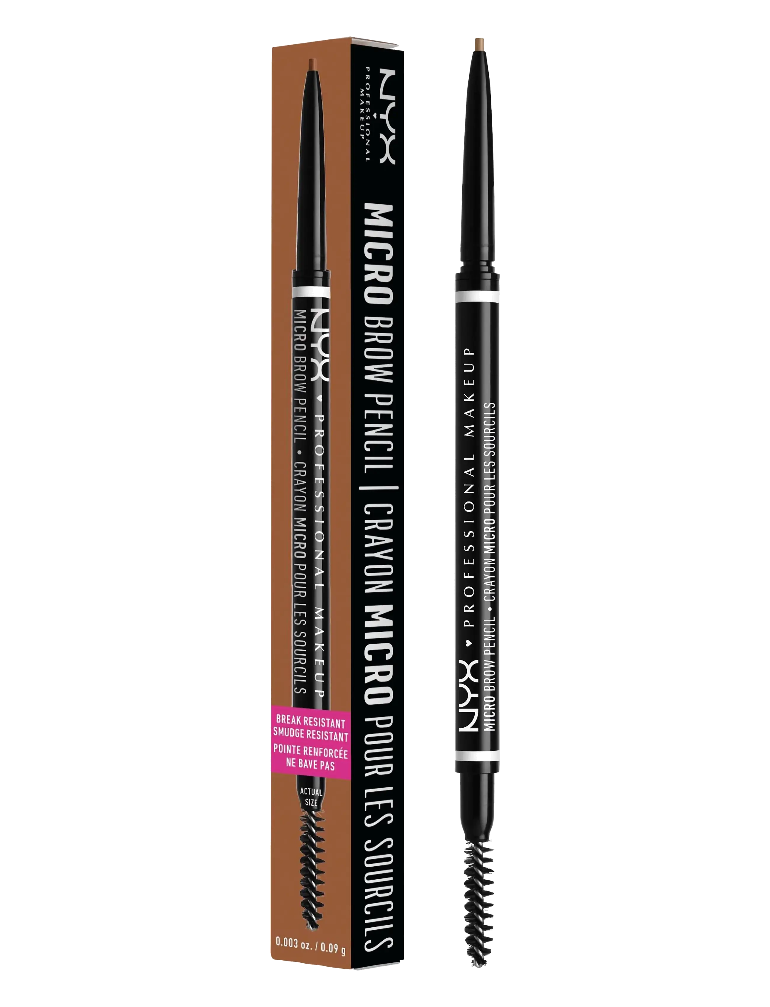 NYX Professional Makeup Micro Brow Pencil 03.5 Rich Auburn ögonbryn dam – bild 3