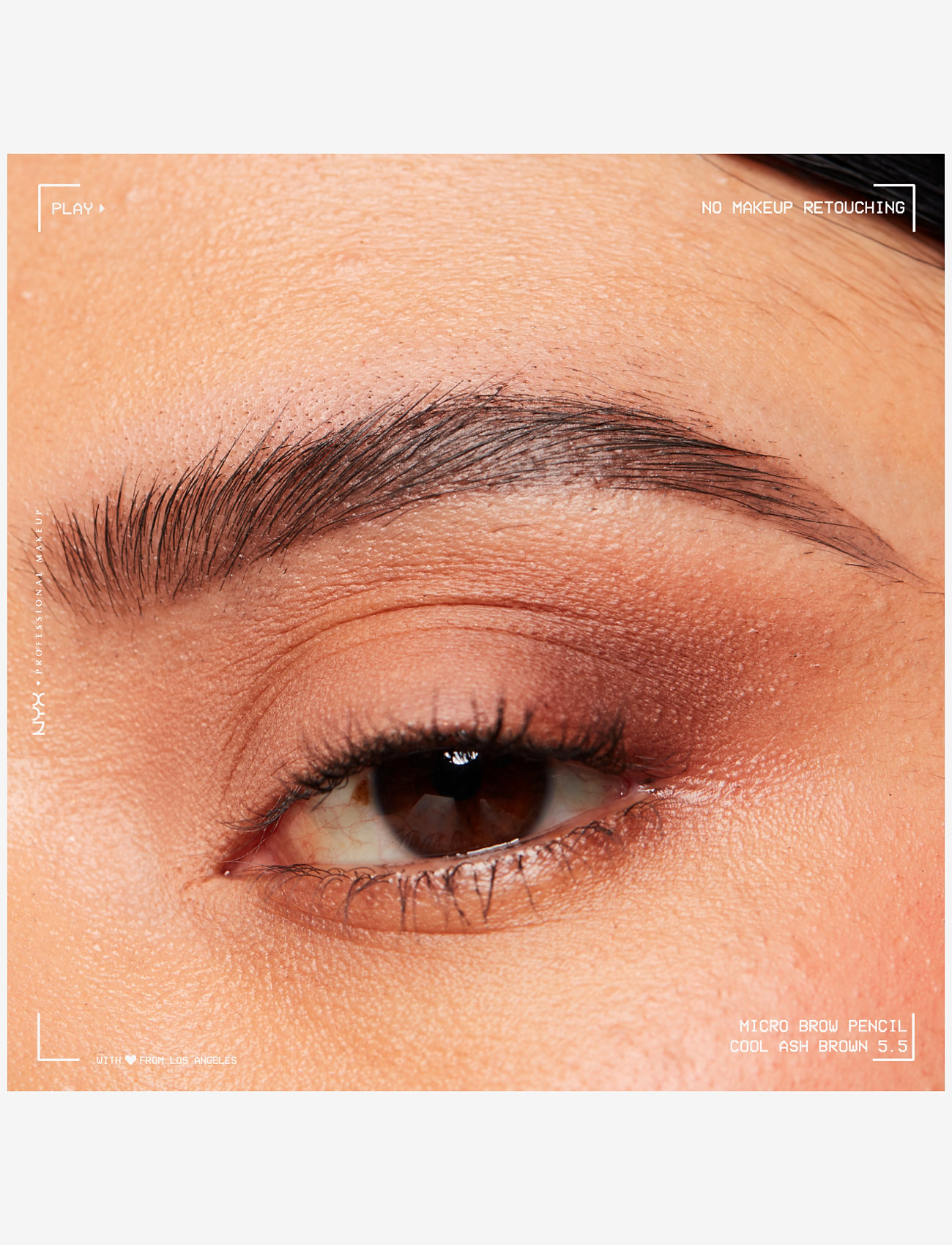 NYX Professional Makeup - NYX Professional Makeup Micro Brow 05.5 Cool Ash Brown brow pen 0,1g - laveste priser - cool ash brown - 3