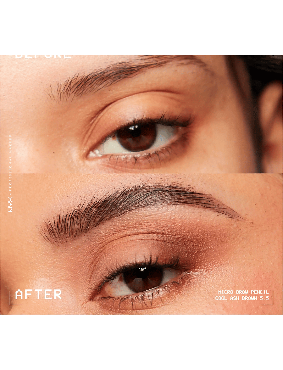 NYX Professional Makeup - NYX Professional Makeup Micro Brow 05.5 Cool Ash Brown brow pen 0,1g - cool ash brown - 3
