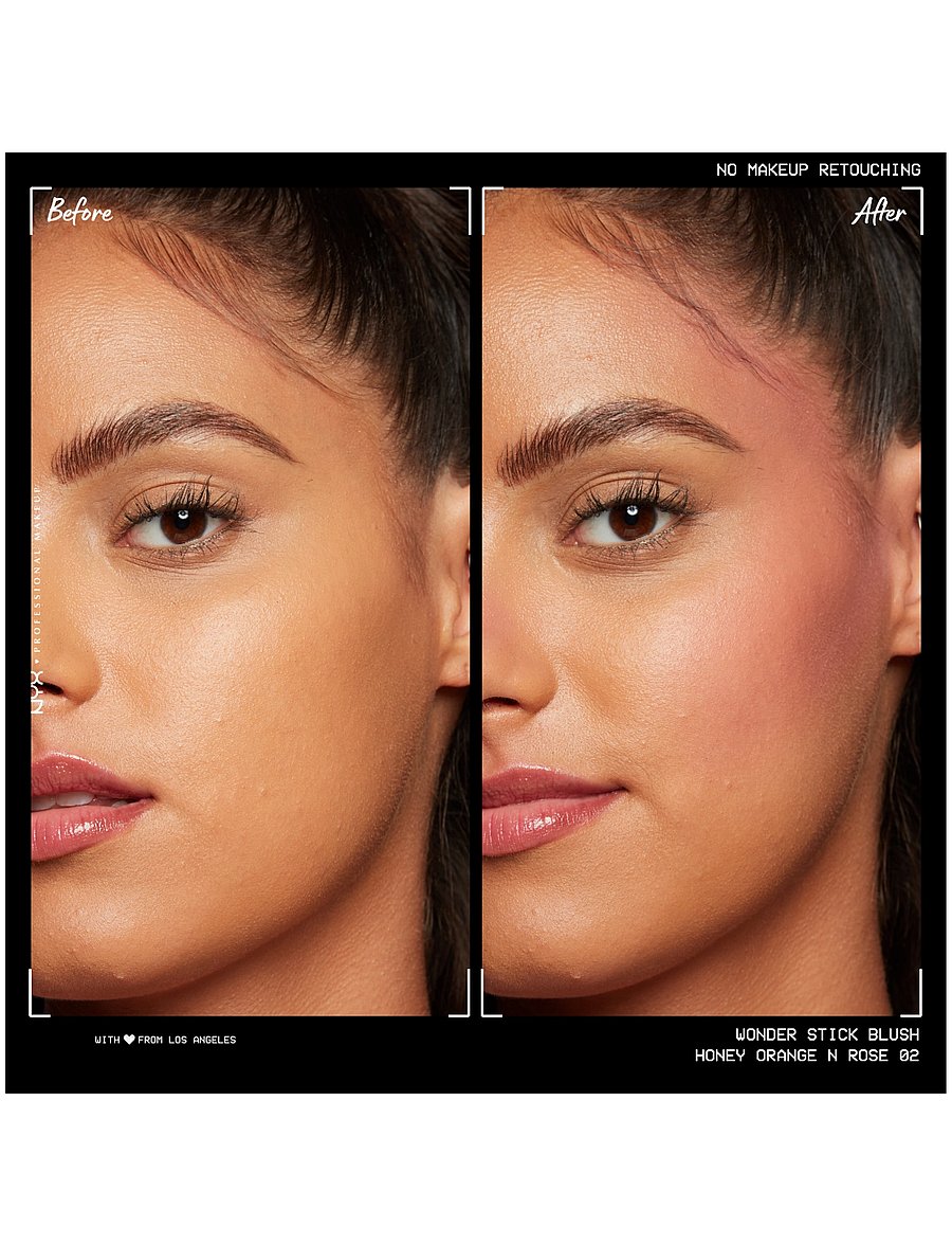 NYX Professional Makeup - Wonder Stick Dual-Ended Cream Blush Stick - makeup - honey orange n rose - 3