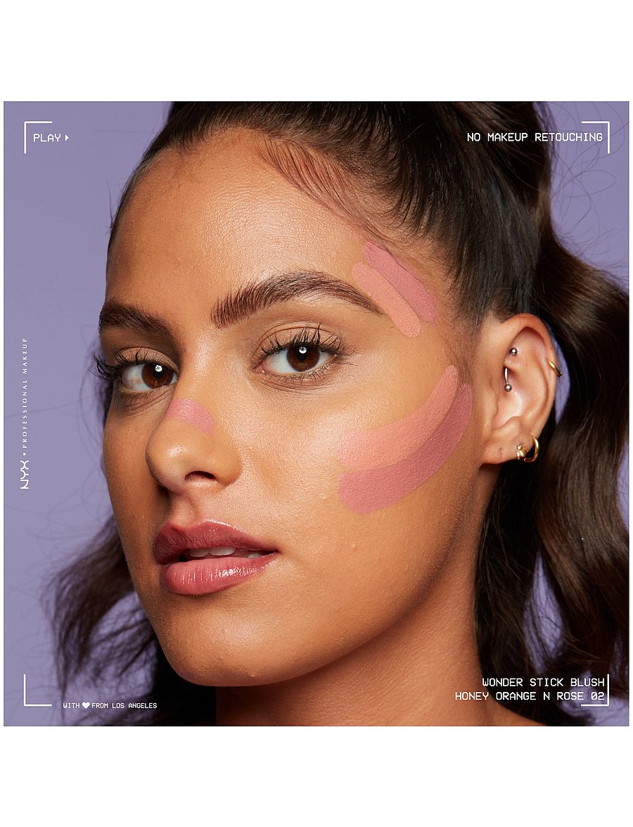 NYX Professional Makeup - Wonder Stick Dual-Ended Cream Blush Stick - makeup - honey orange n rose - 5