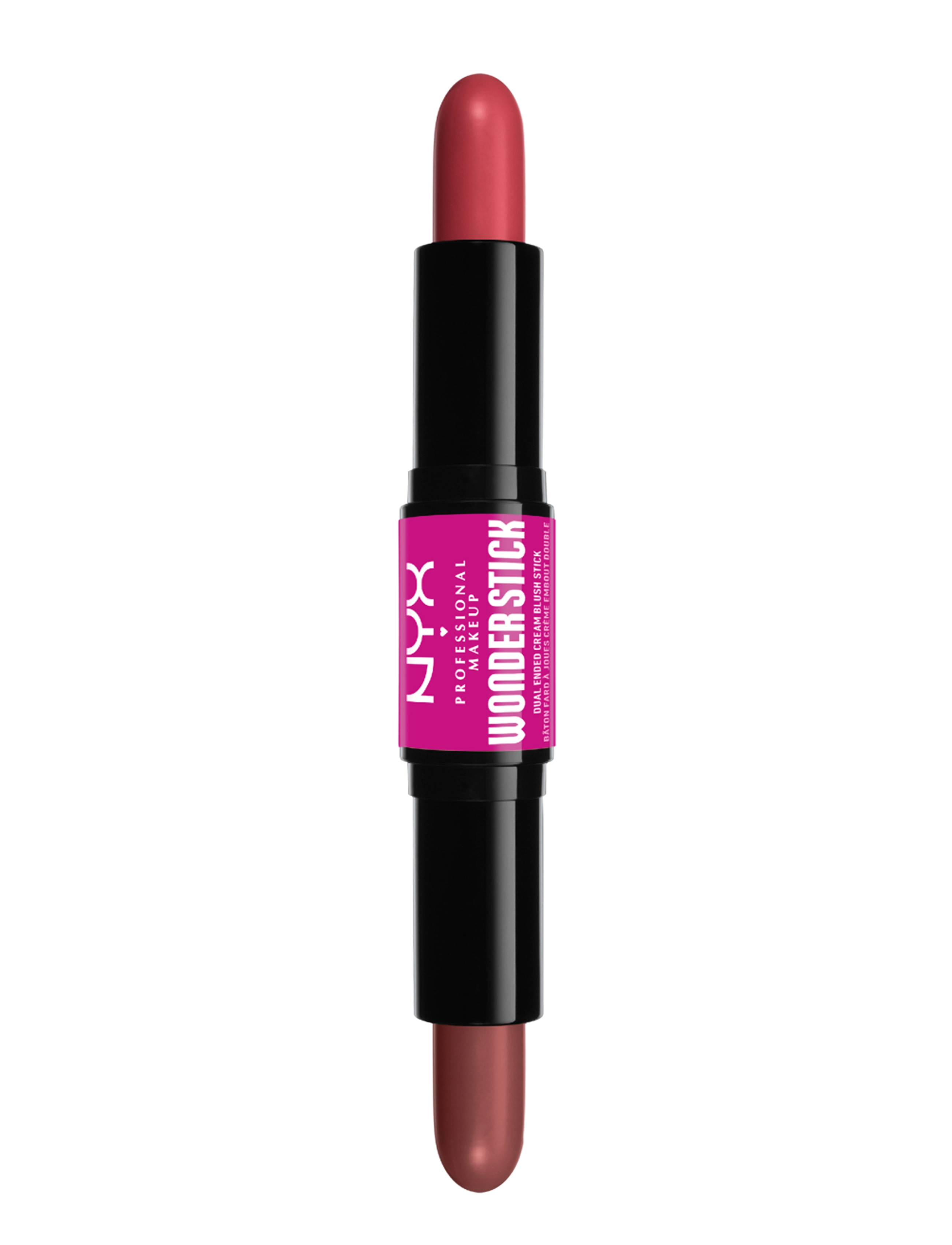 NYX Professional Makeup Wonder Stick Dual-Ended Cream Blush Stick, Rouge, Rød, Str: 6.4 g