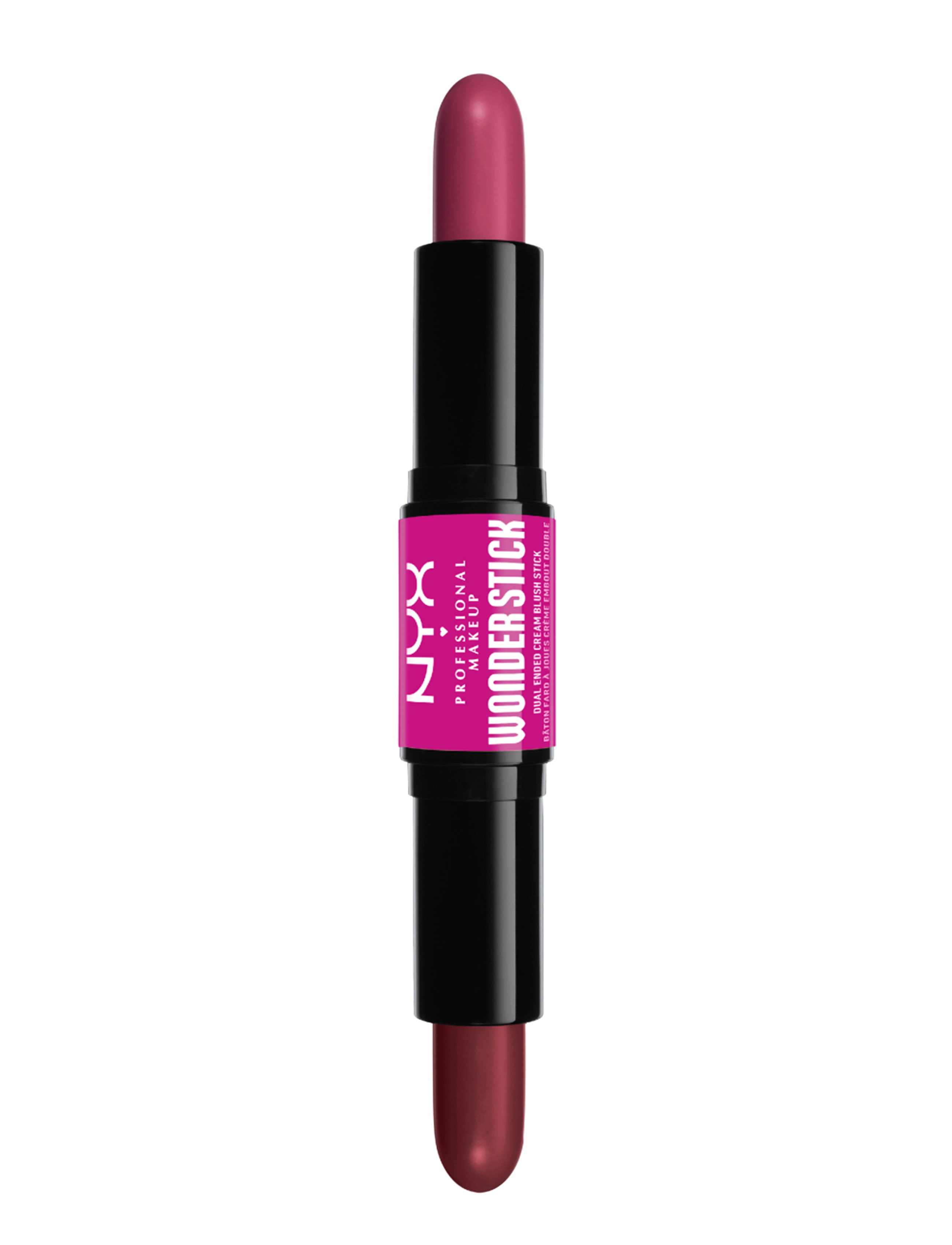 NYX Professional Makeup Wonder Stick Dual-Ended Cream Blush Stick, Rouge, Pink, Str: 6.4 g