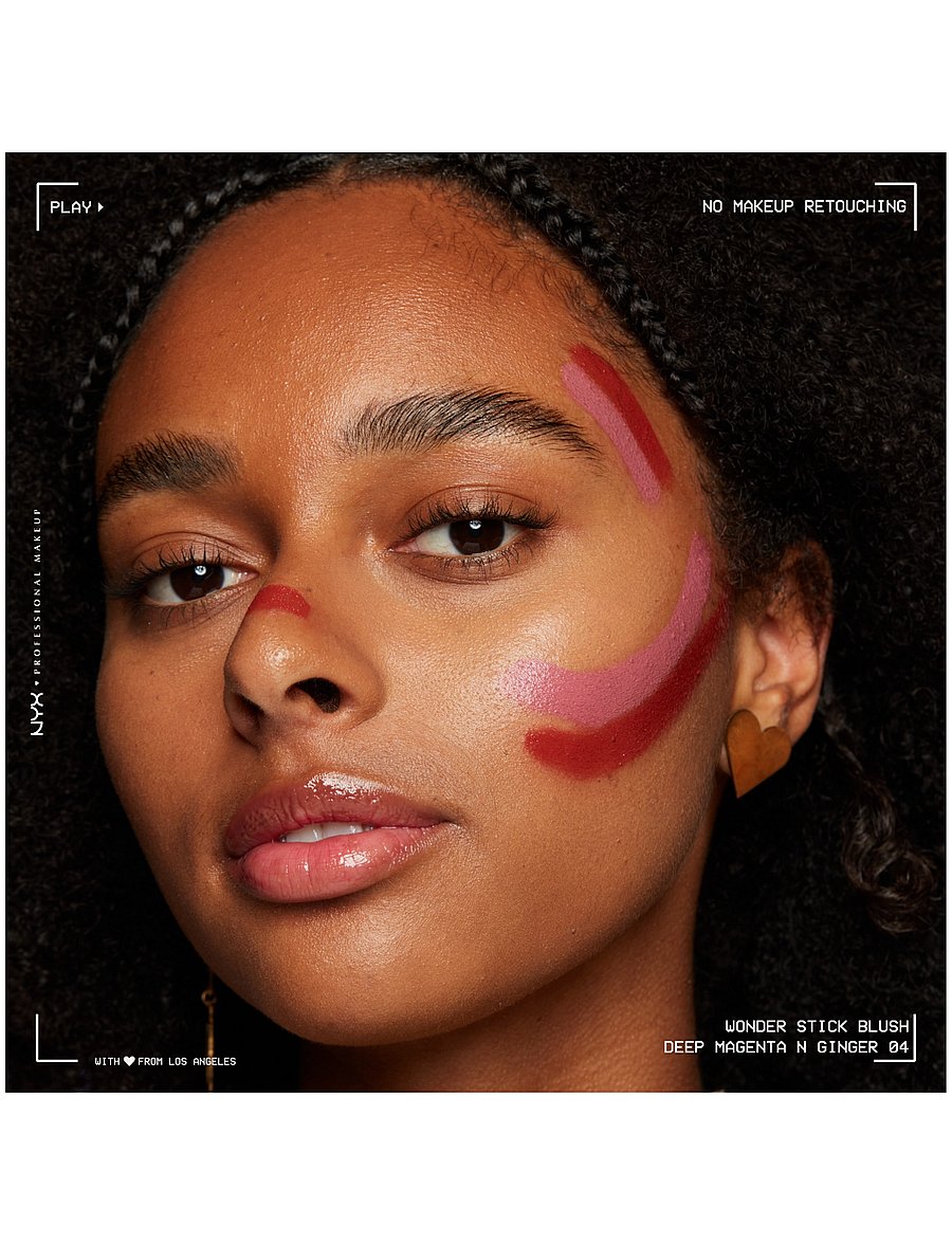 NYX Professional Makeup - Wonder Stick Dual-Ended Cream Blush Stick - makeup - deep magenta n ginger - 5