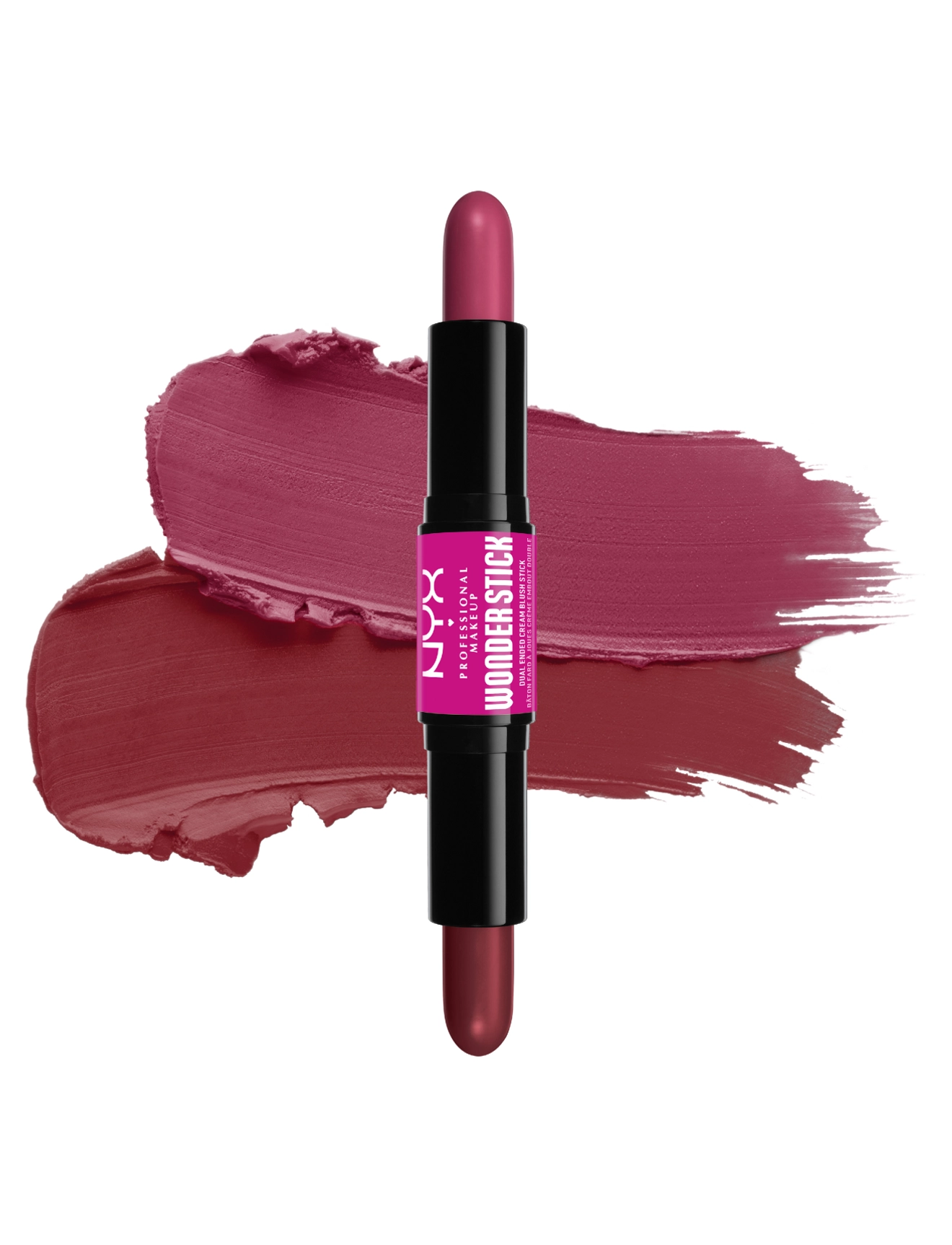 NYX Professional Makeup - Wonder Stick Dual-Ended Cream Blush Stick - makeup - deep magenta n ginger - 2
