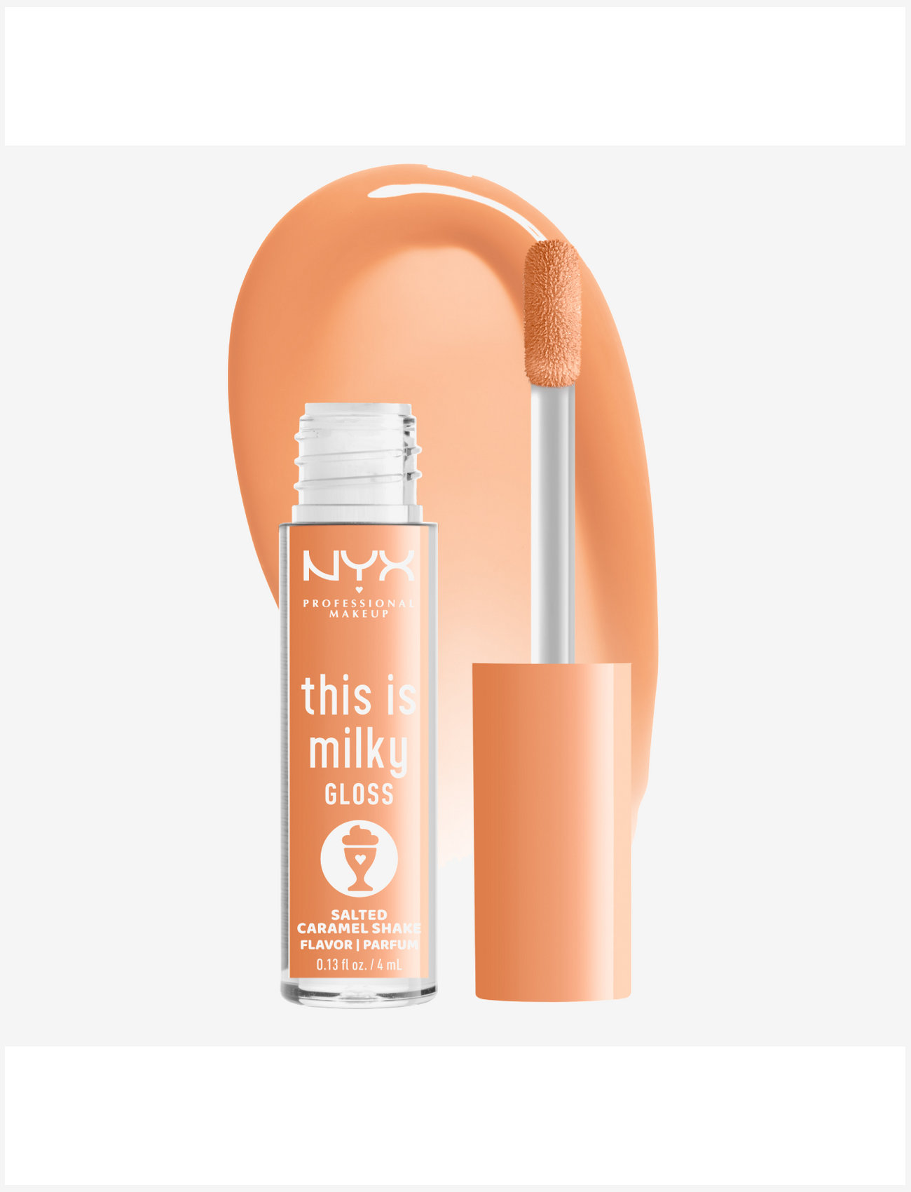 NYX Professional Makeup - This Is Milky Gloss - makeup - salted caramel shake - 3