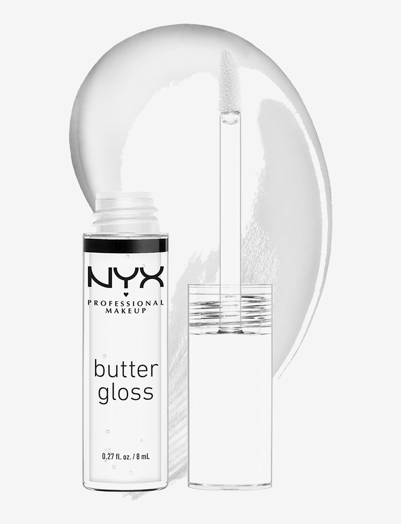 NYX Professional Makeup - Butter Gloss Sugar Glass - smink - sugar glass - 2