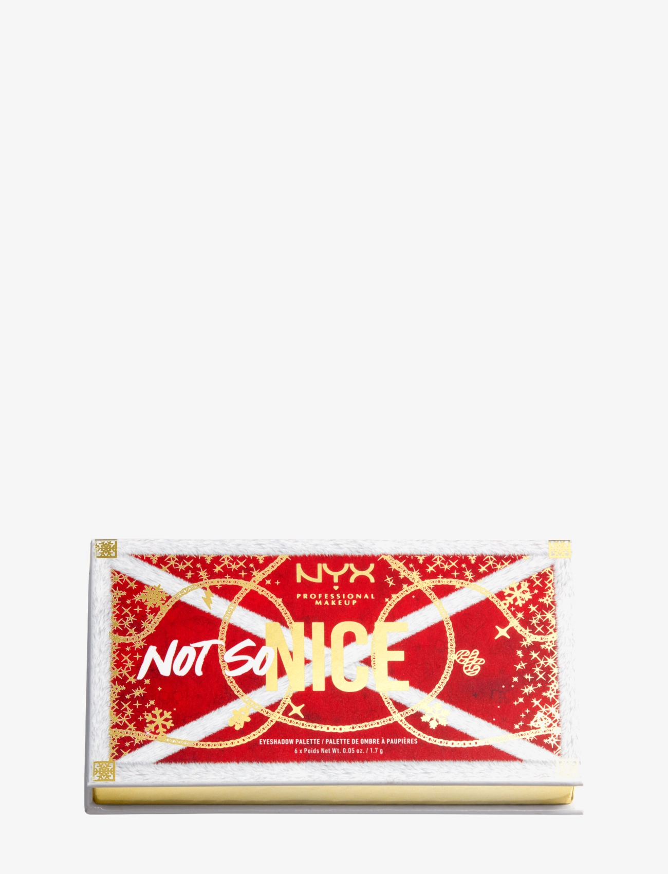 NYX Professional Makeup - Mrs. Claus Shadow Palette Not So Nice - not so nice - 3