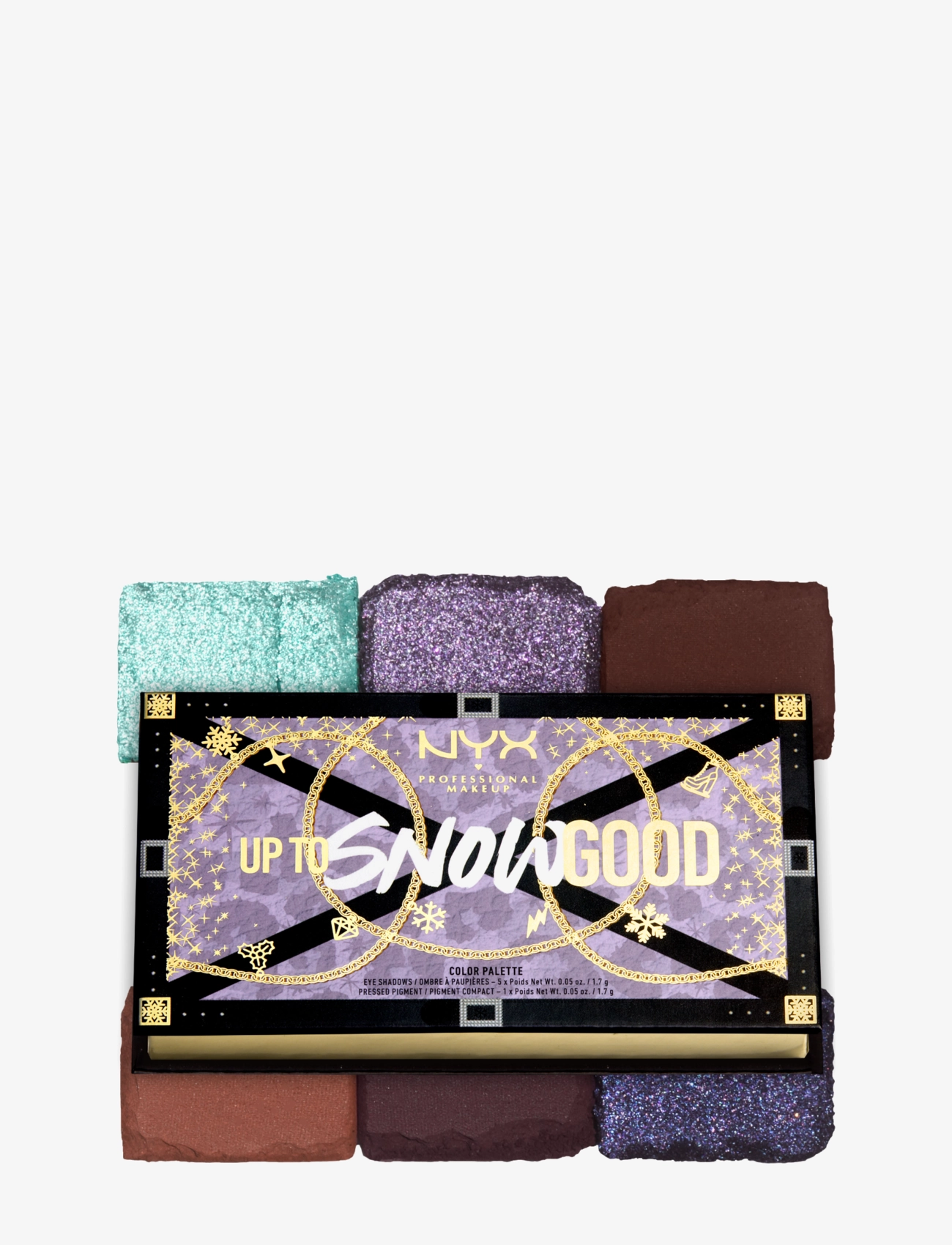 NYX Professional Makeup - Mrs. Claus Shadow Palette Up To No Good - up to no good - 3