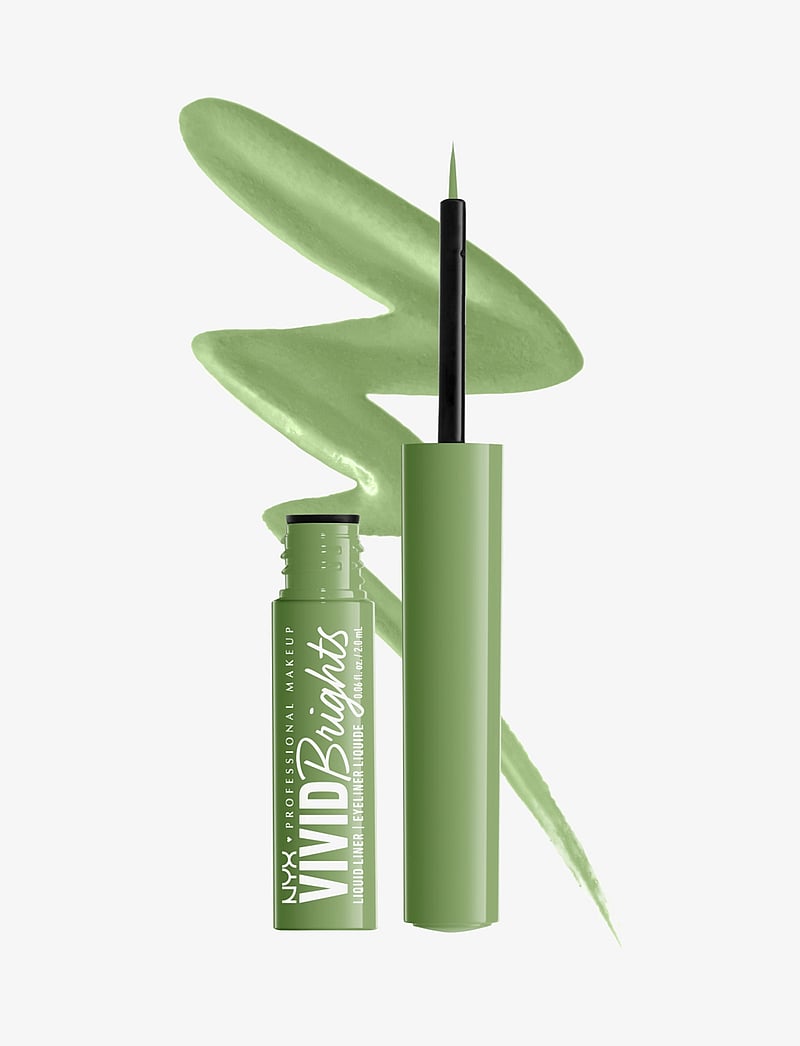 NYX Professional Makeup - Vivid Brights Liquid Liner - Ghosted Green - förðunarvörur - ghosted green
ghosted green - 2
