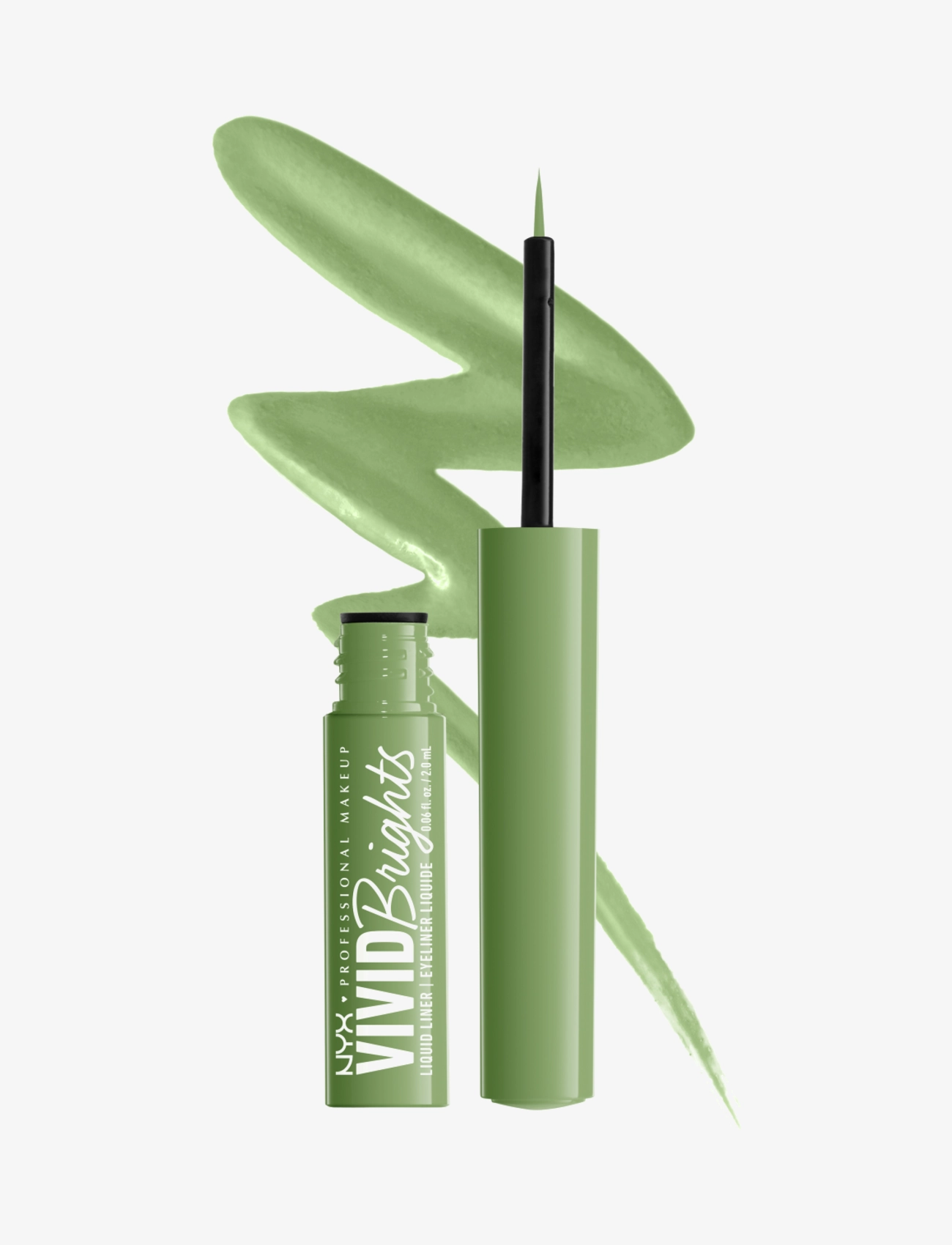 NYX Professional Makeup - Vivid Brights Liquid Liner - Ghosted Green - förðunarvörur - ghosted green
ghosted green - 2