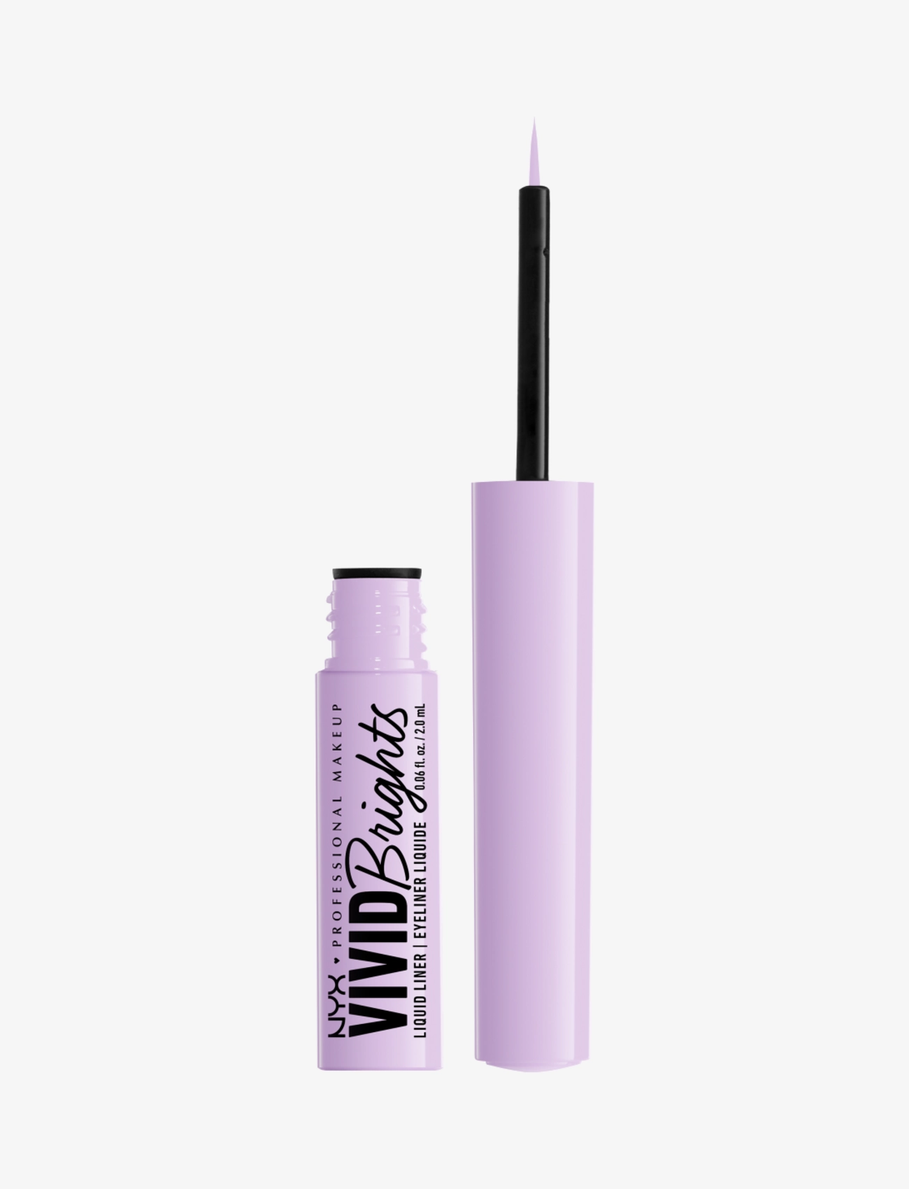 NYX Professional Makeup Vivid Brights Liquid Liner - Lilac Link - Silmapliiats - LILAC LINK
 LILAC LINK / purple