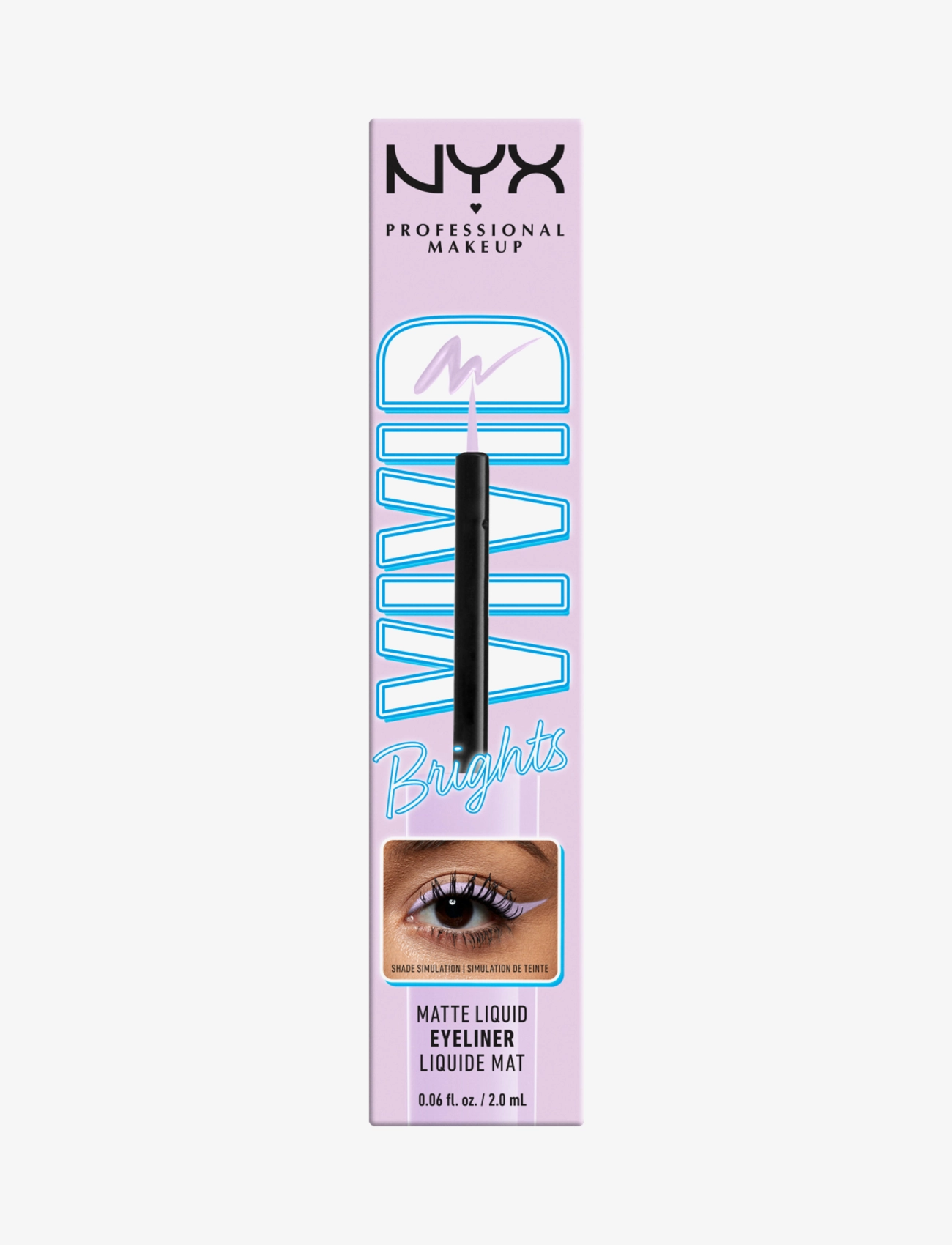 NYX Professional Makeup - Vivid Brights Liquid Liner - Lilac Link - makeup - lilac link
lilac link - 4