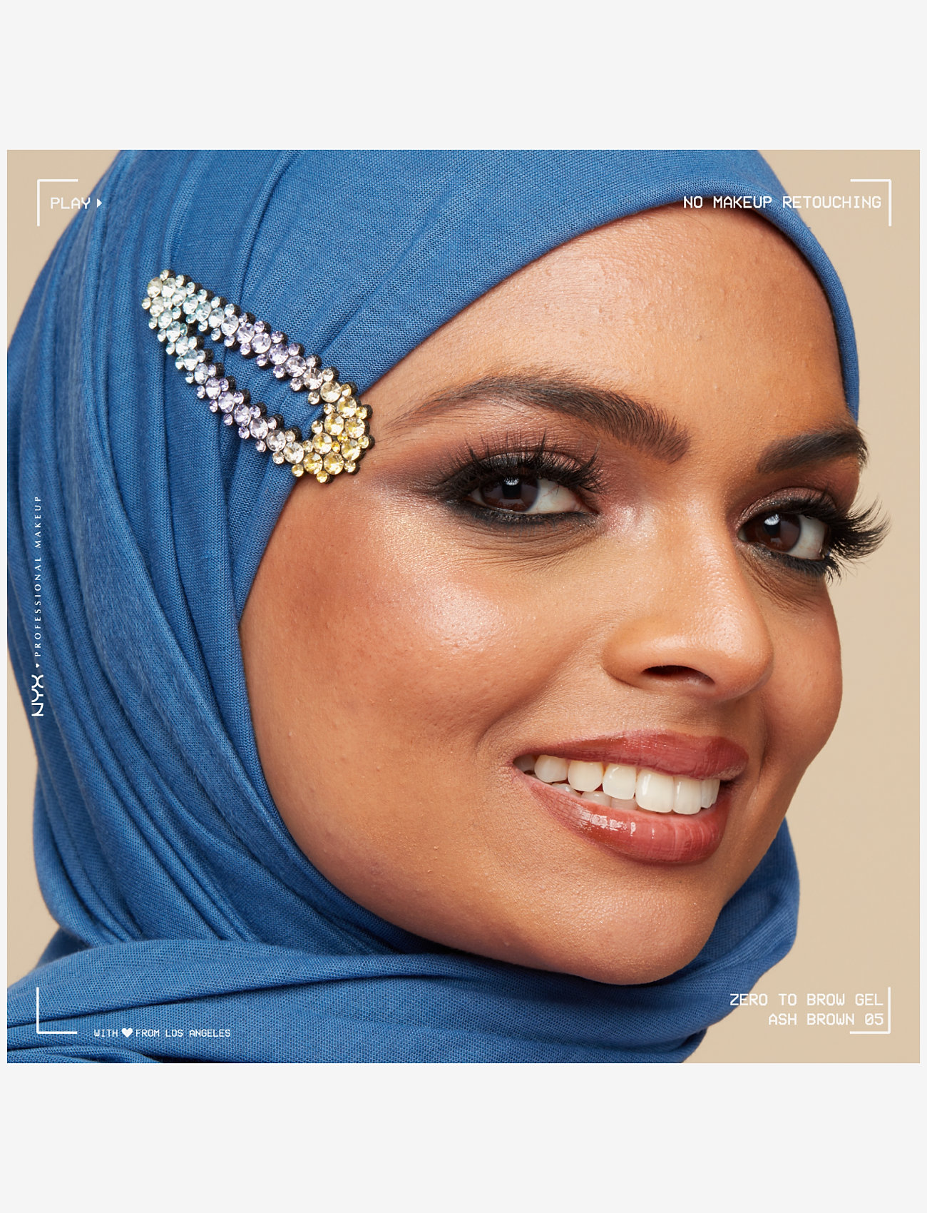 NYX Professional Makeup - ZERO TO BROW LONGWEAR BROW GEL - ASH BROWN - Øjne & bryn - ash brown ash brown - 3