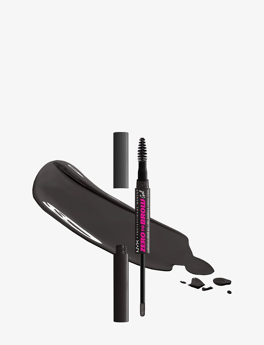 NYX Professional Makeup - ZERO TO BROW LONGWEAR BROW GEL - ASH BLONDE - makeup - black black - 0