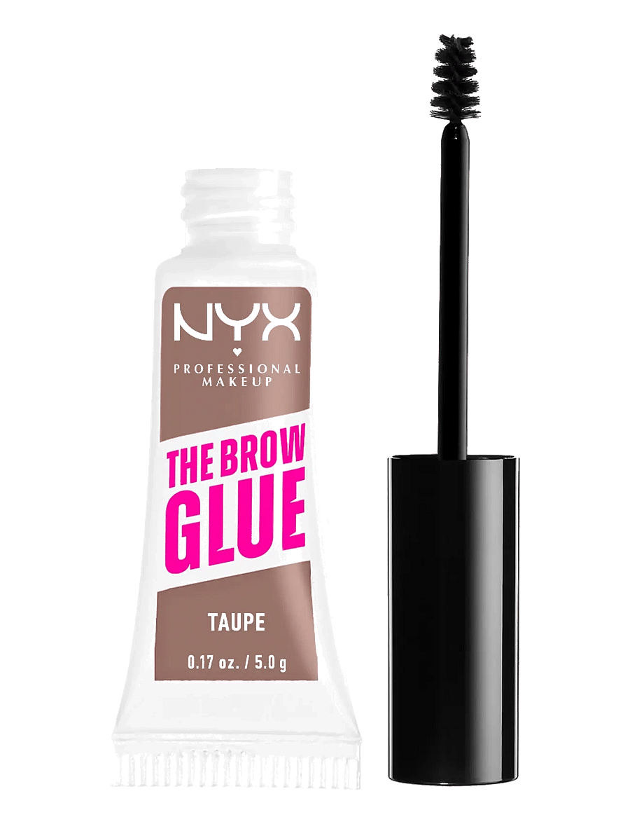 NYX Professional Makeup - NYX Professional Makeup, The Brow Glue Instant Brow Styler, 02 Taupe, 5 g - silmad ja kulmud - taupe - 0