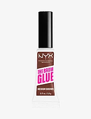 NYX Professional Makeup - NYX Professional Makeup, The Brow Glue Instant Brow Styler, 03 Medium Brown, 5 g - Øjenbrynsgels - medium brown - 8