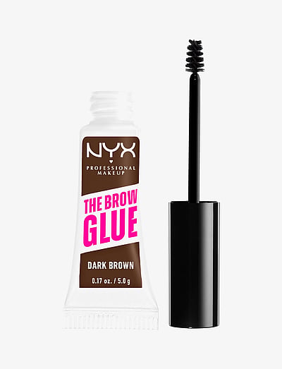 Nyx Professional Makeup, The Brow Glue Instant Brow Styler, 04 Dark Brown, 5g - øJenbrynsgel