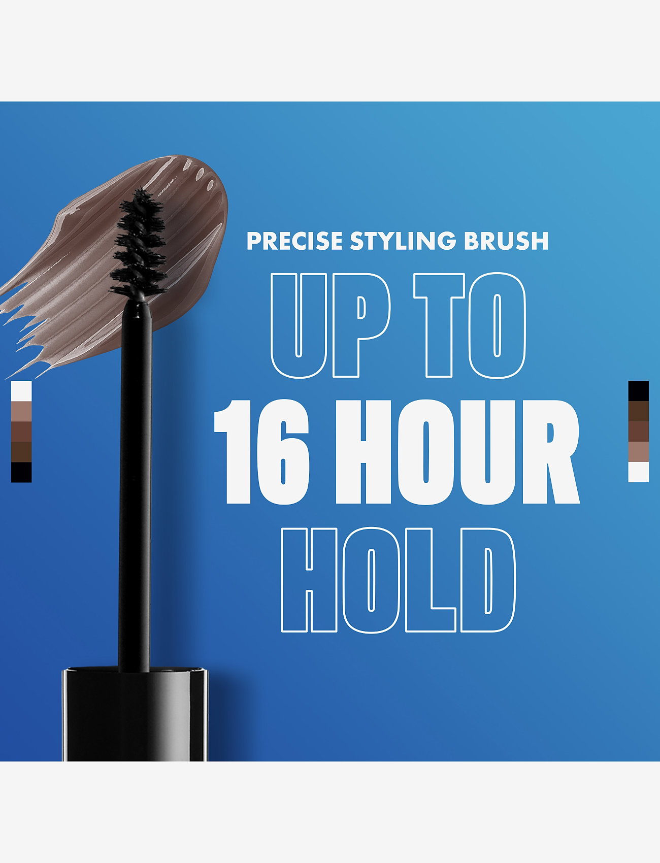 NYX Professional Makeup - NYX Professional Makeup, The Brow Glue Instant Brow Styler, 04 Dark Brown, 5g - förðunarvörur - dark brown - 1