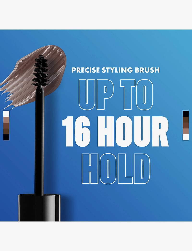 NYX Professional Makeup - NYX Professional Makeup, The Brow Glue Instant Brow Styler, 04 Dark Brown, 5g - förðunarvörur - dark brown - 1