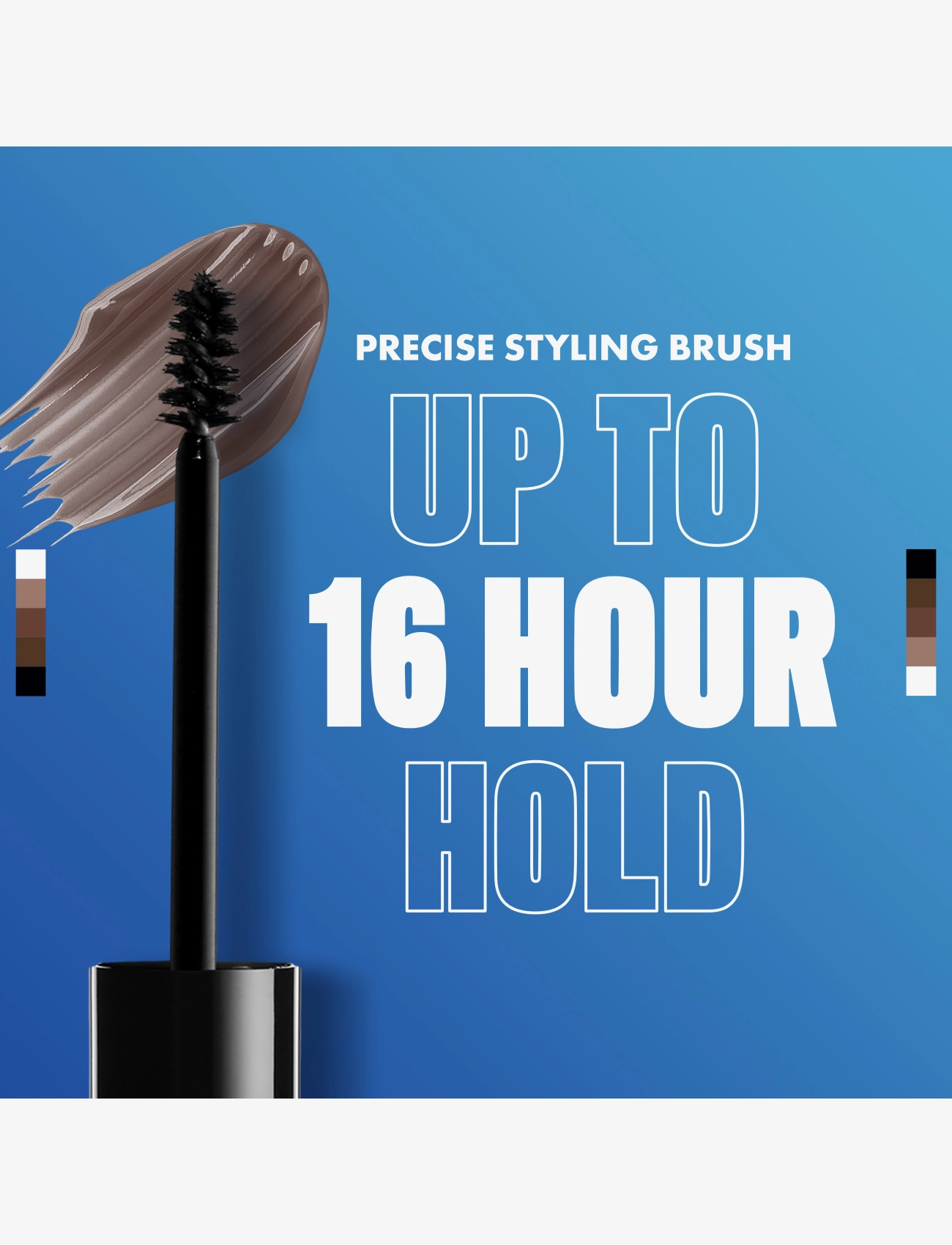 NYX Professional Makeup - NYX Professional Makeup, The Brow Glue Instant Brow Styler, 04 Dark Brown, 5g - augu og augabrúnir - dark brown - 1