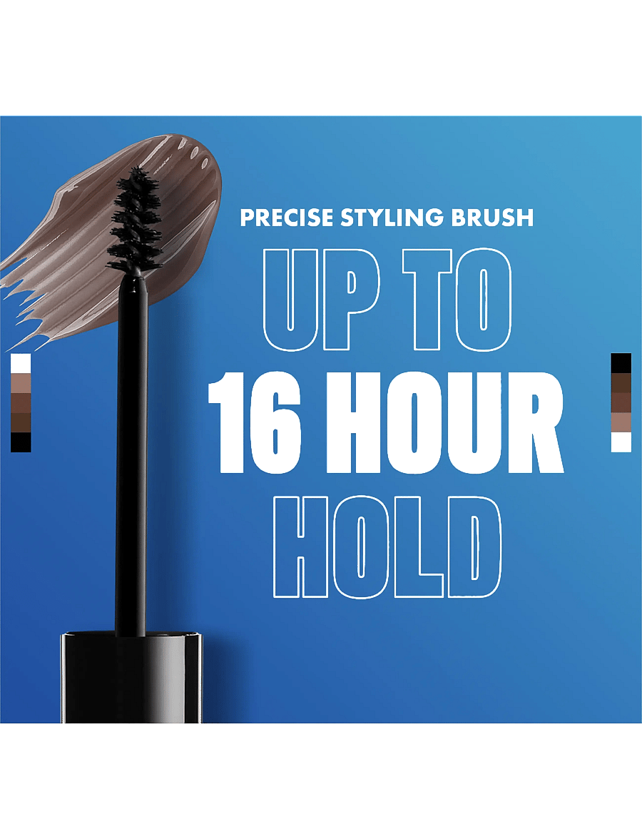 NYX Professional Makeup - NYX Professional Makeup, The Brow Glue Instant Brow Styler, 04 Dark Brown, 5g - silmad ja kulmud - dark brown - 5