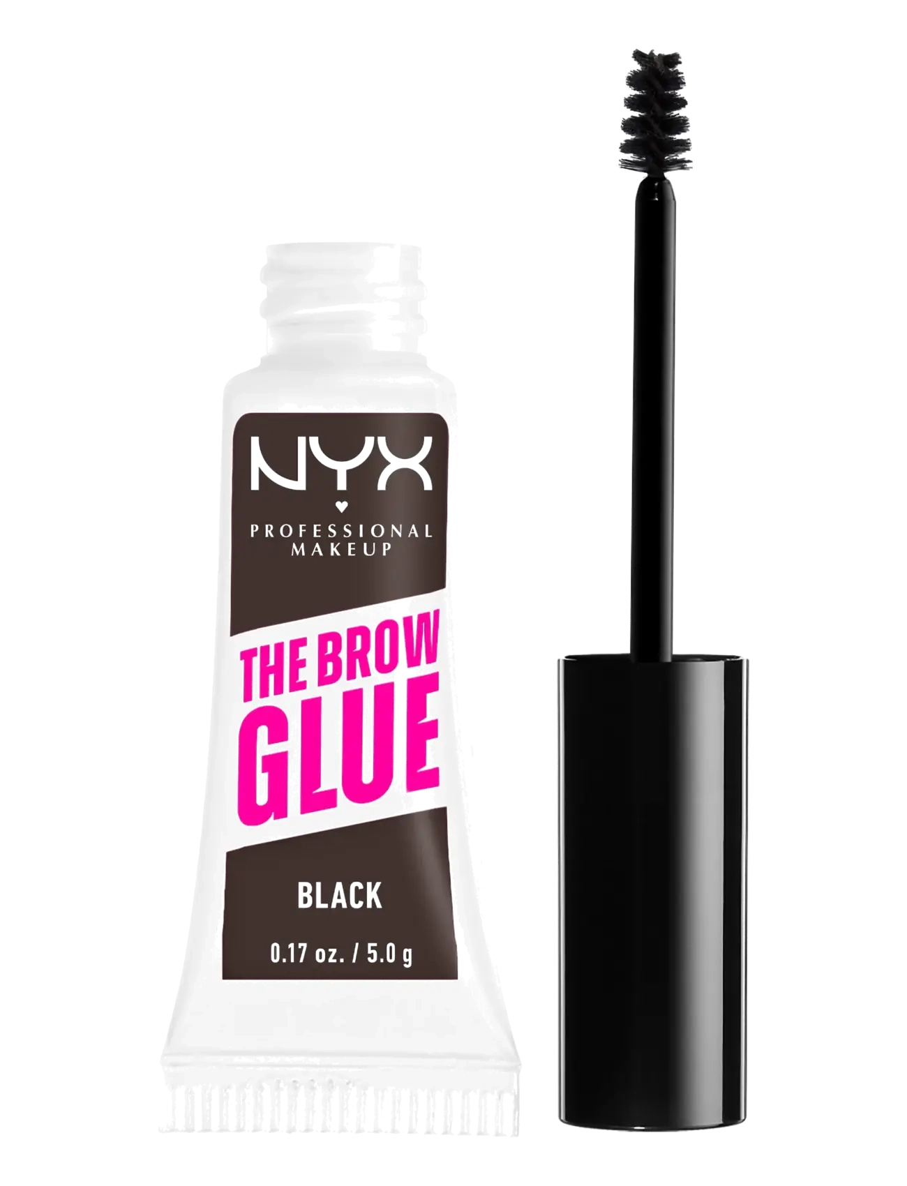 NYX Professional Makeup NYX Professional Makeup, The Brow Glue Instant Brow Styler, 05 Black, 5g - Makeup - BLACK / black