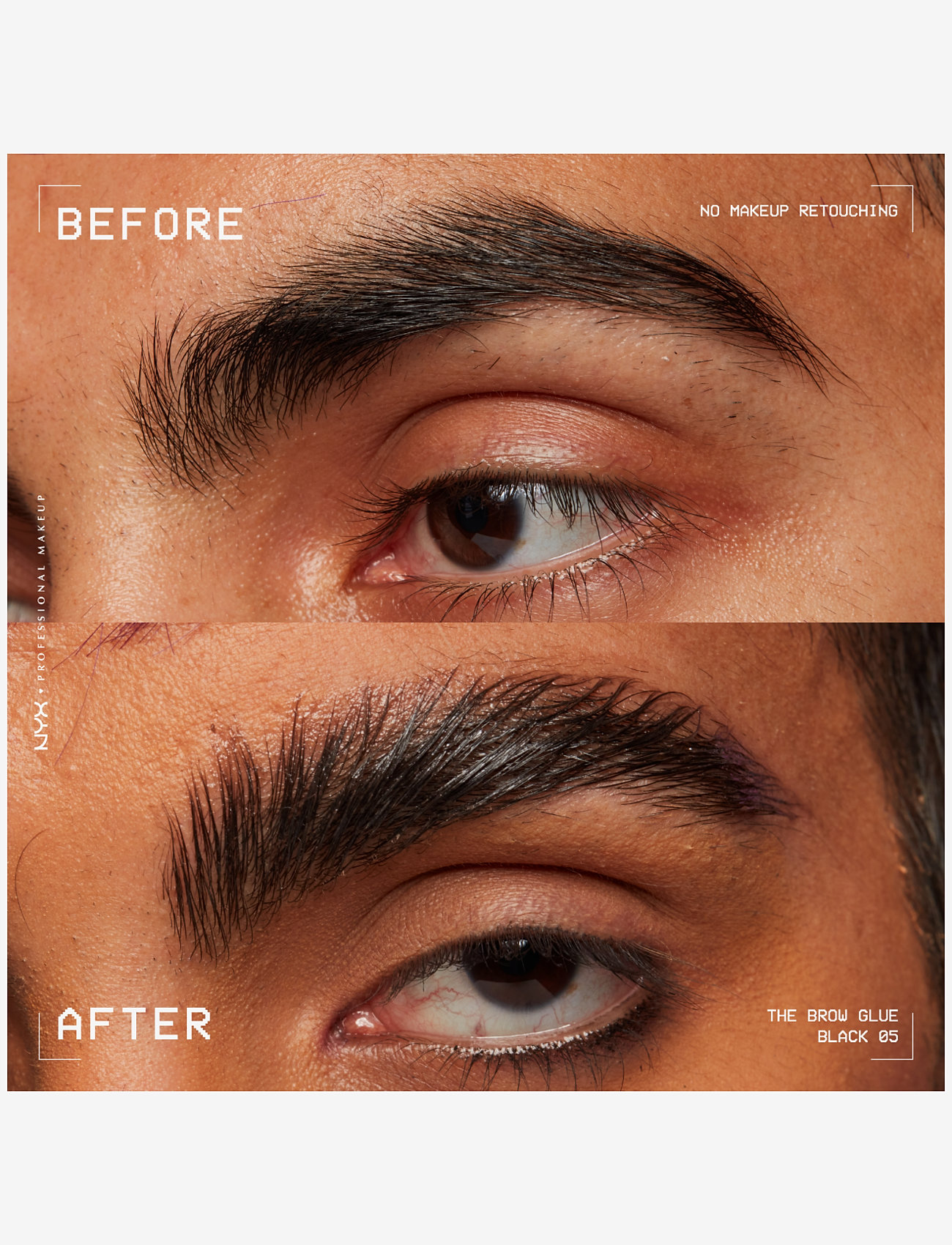NYX Professional Makeup - NYX Professional Makeup, The Brow Glue Instant Brow Styler, 05 Black, 5g - eyes & brows - black - 2