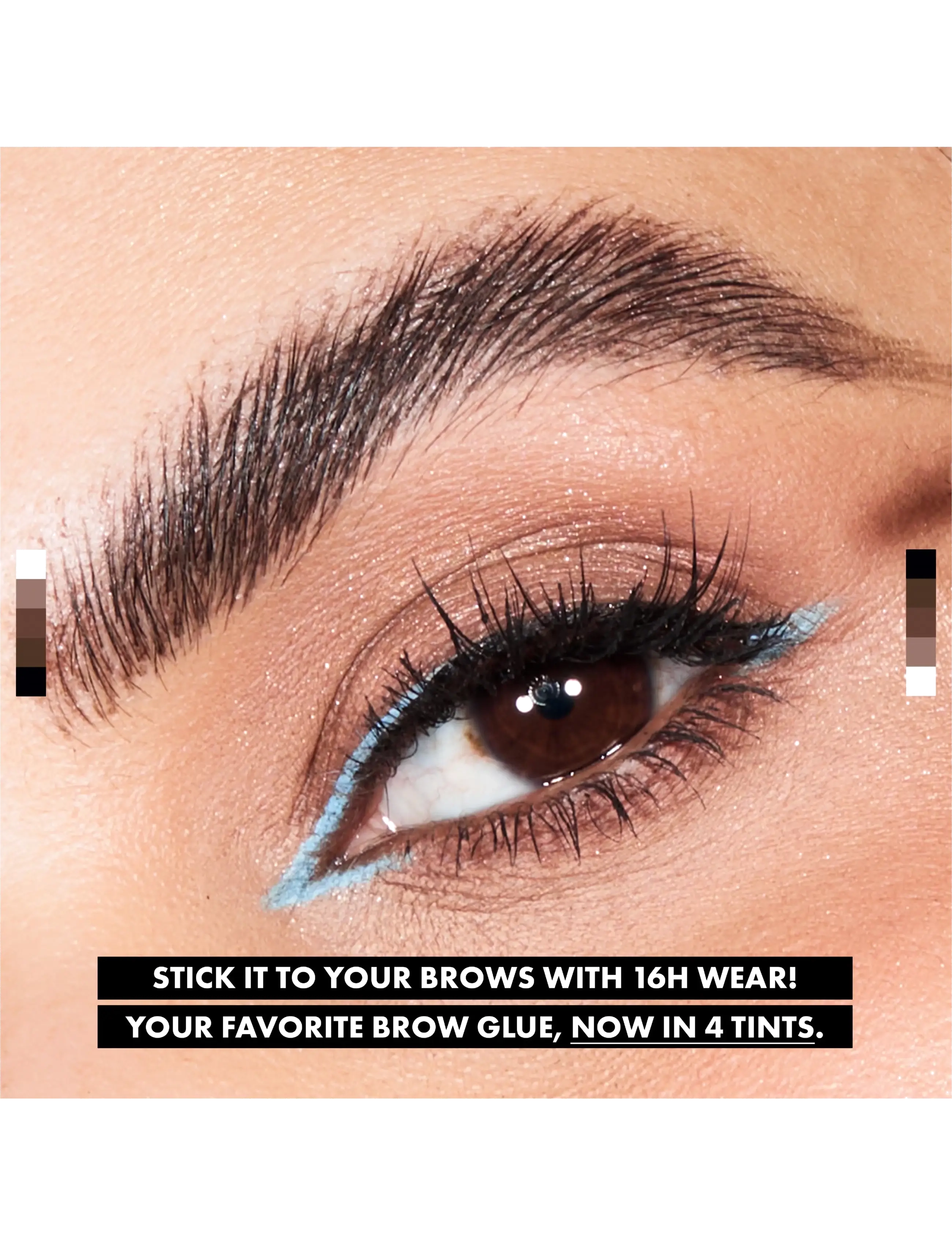 NYX Professional Makeup - NYX Professional Makeup, The Brow Glue Instant Brow Styler, 05 Black, 5g - acīm un uzacīm - black - 4