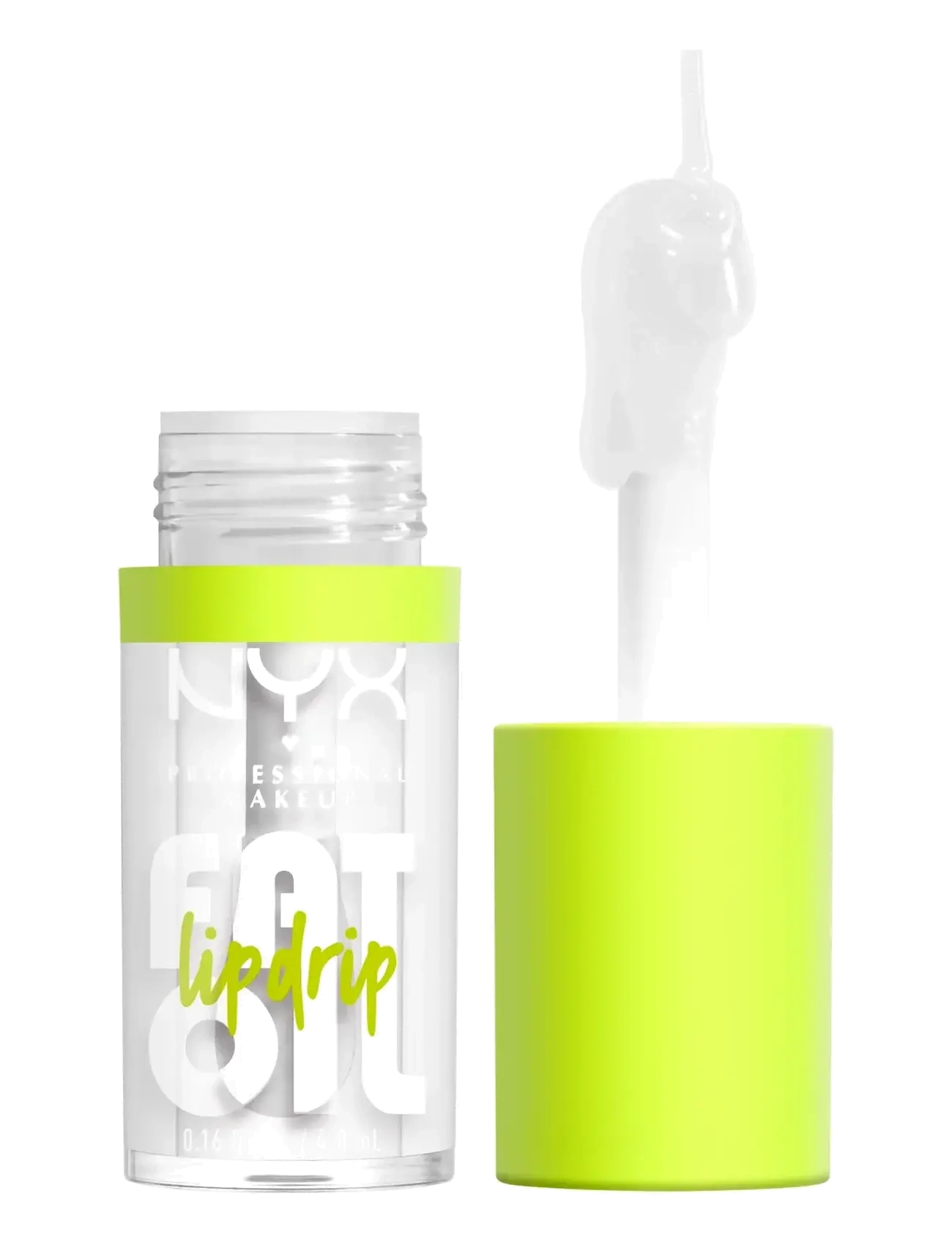 NYX Professional Makeup Fat Oil Lip Drip, 4.8 ml, Nude, Læber > Lipgloss, Dame
