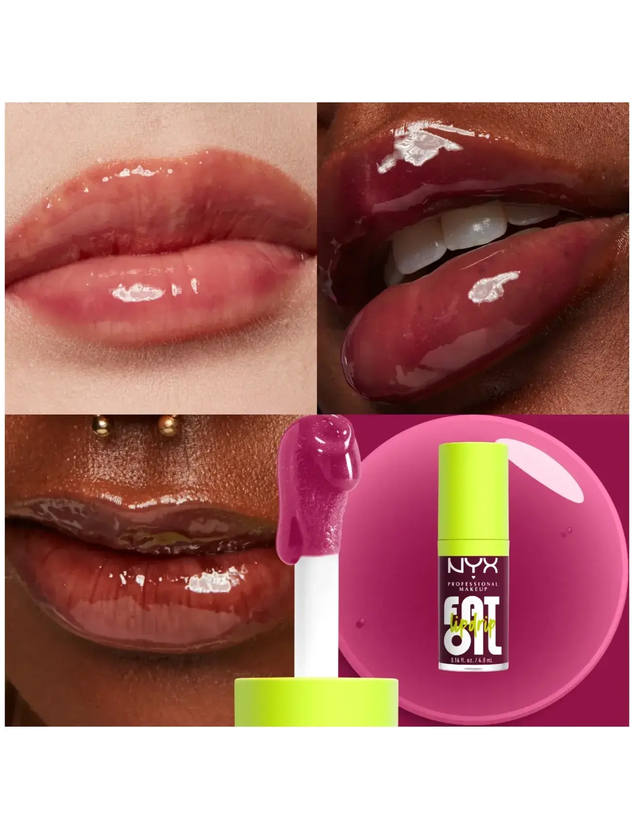 NYX Professional Makeup - Fat Oil Lip Drip - makeup - that's chic 04 - 2