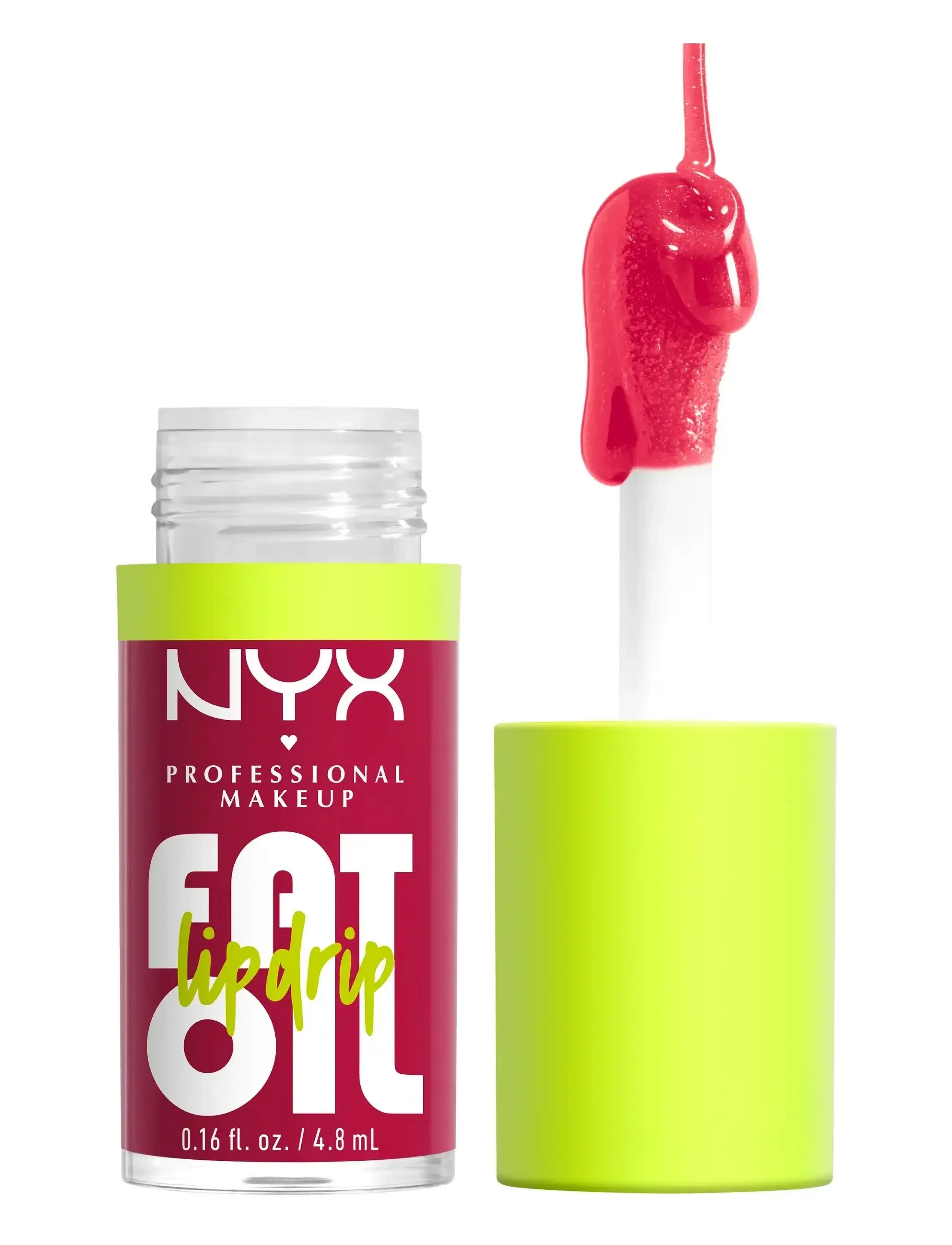 NYX Professional Makeup Fat Oil Lip Drip, 4.8 ml, Pink, Læber > Lipgloss, Dame