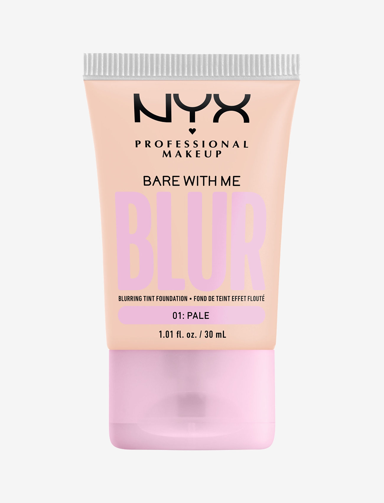 NYX Professional Makeup - NYX Professional Make Up Bare With Me Blur Tint Foundation 01 Pale - smink - pale 01 - 1