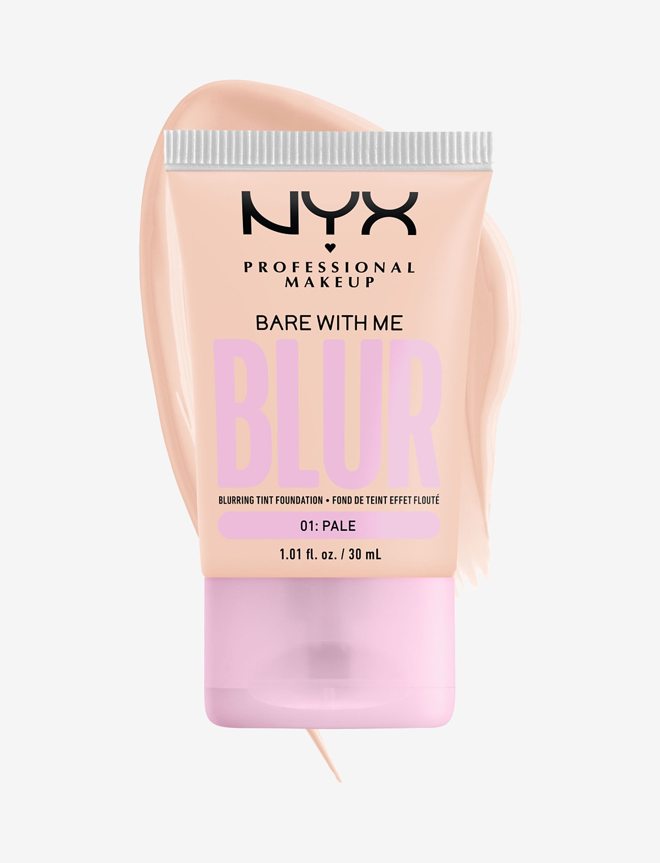 NYX Professional Makeup - NYX Professional Make Up Bare With Me Blur Tint Foundation 01 Pale - smink - pale 01 - 3