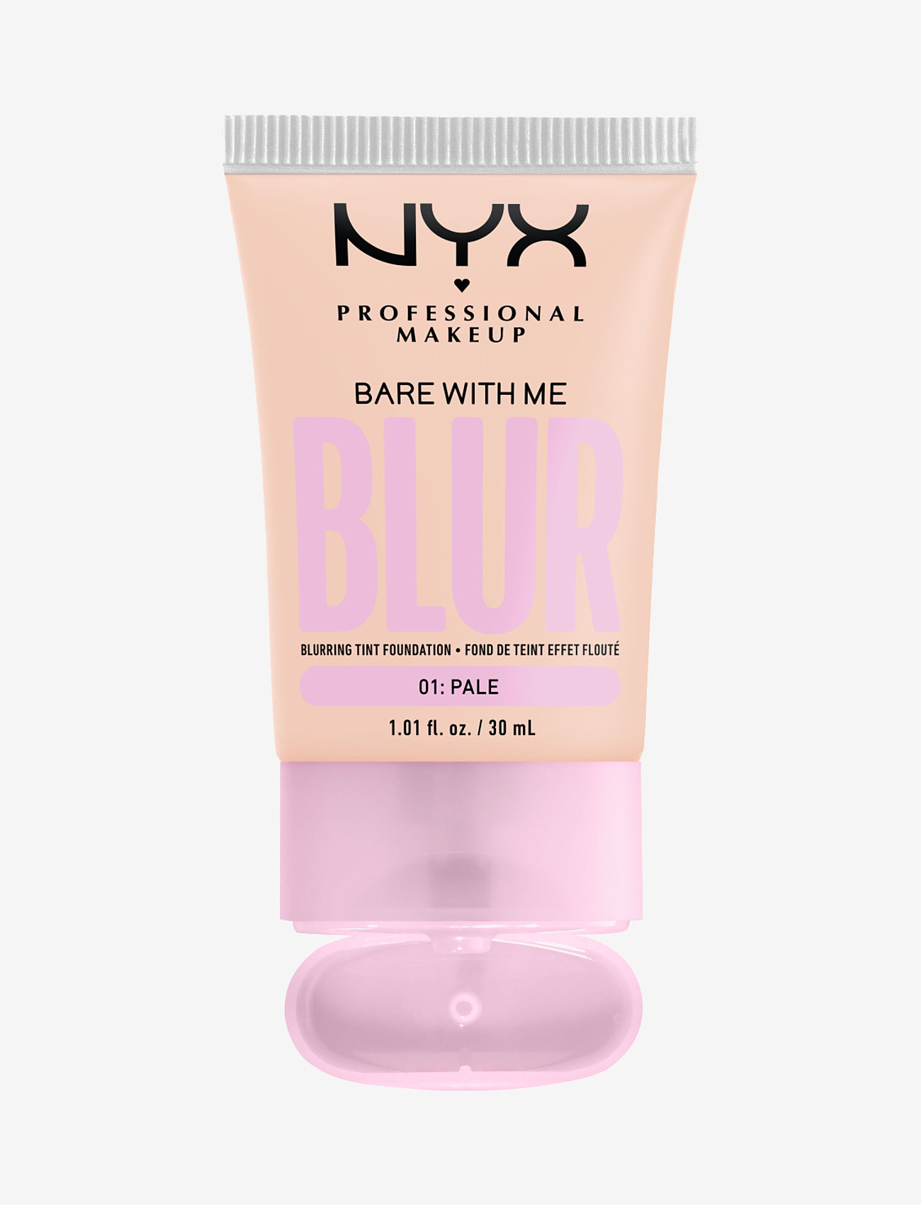 NYX Professional Makeup - NYX Professional Make Up Bare With Me Blur Tint Foundation 01 Pale - smink - pale 01 - 4