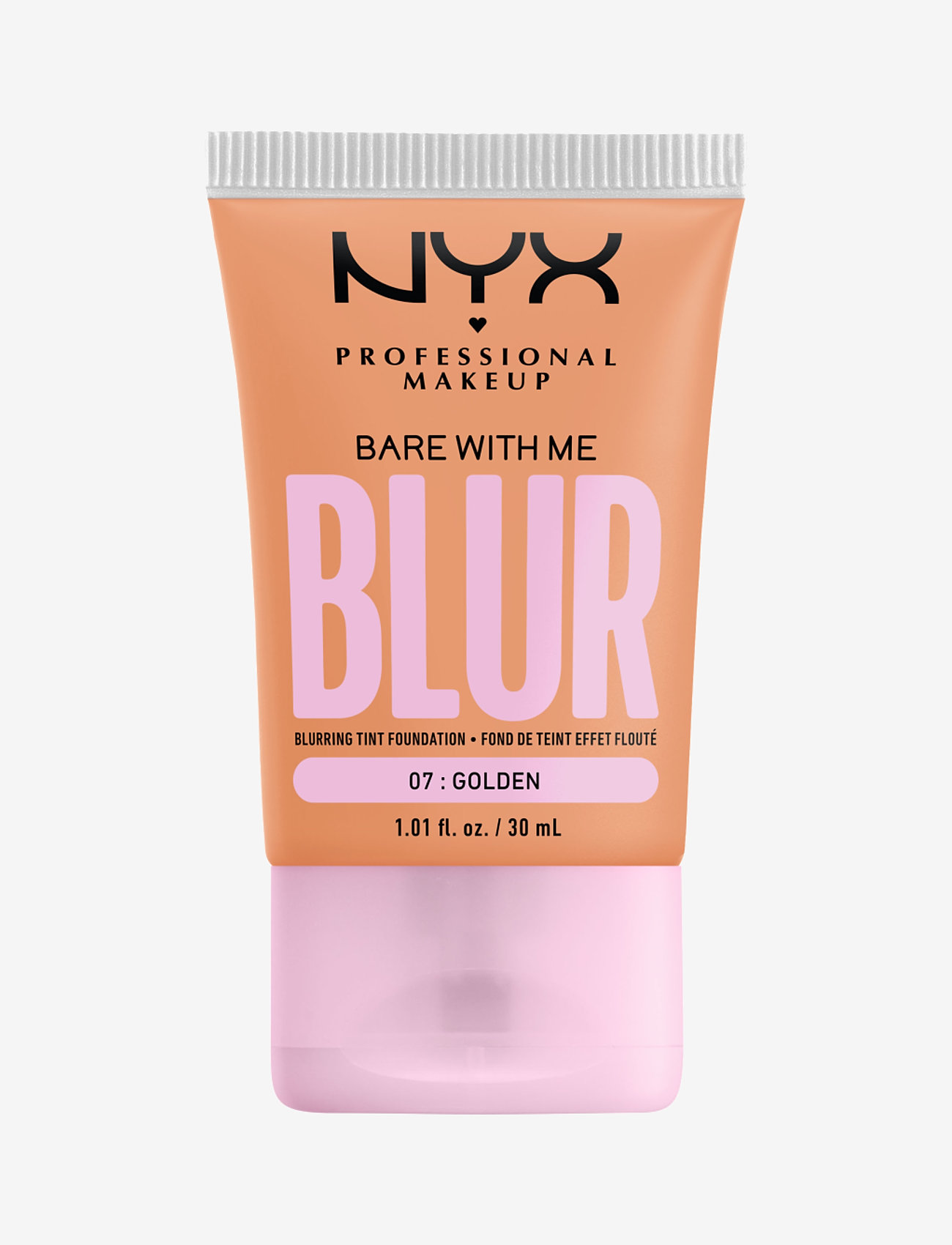 NYX Professional Makeup - NYX Professional Make Up Bare With Me Blur Tint Foundation 07 Golden - makeup - golden 07 - 0