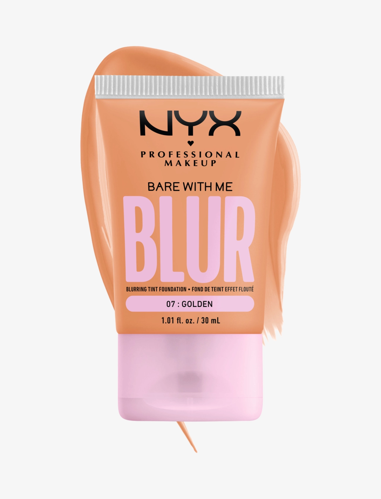 NYX Professional Makeup - NYX Professional Make Up Bare With Me Blur Tint Foundation 07 Golden - smink - golden 07 - 2
