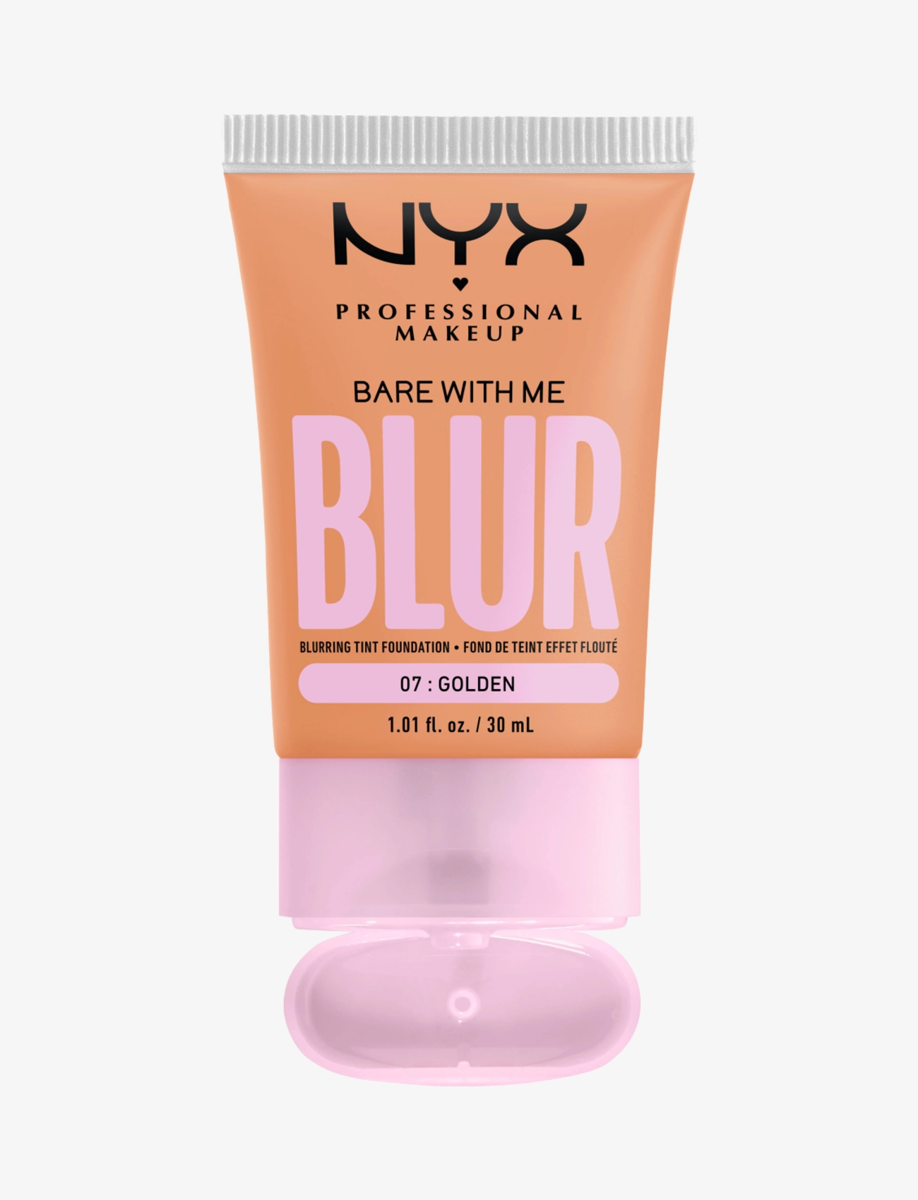 NYX Professional Makeup - NYX Professional Make Up Bare With Me Blur Tint Foundation 07 Golden - smink - golden 07 - 3