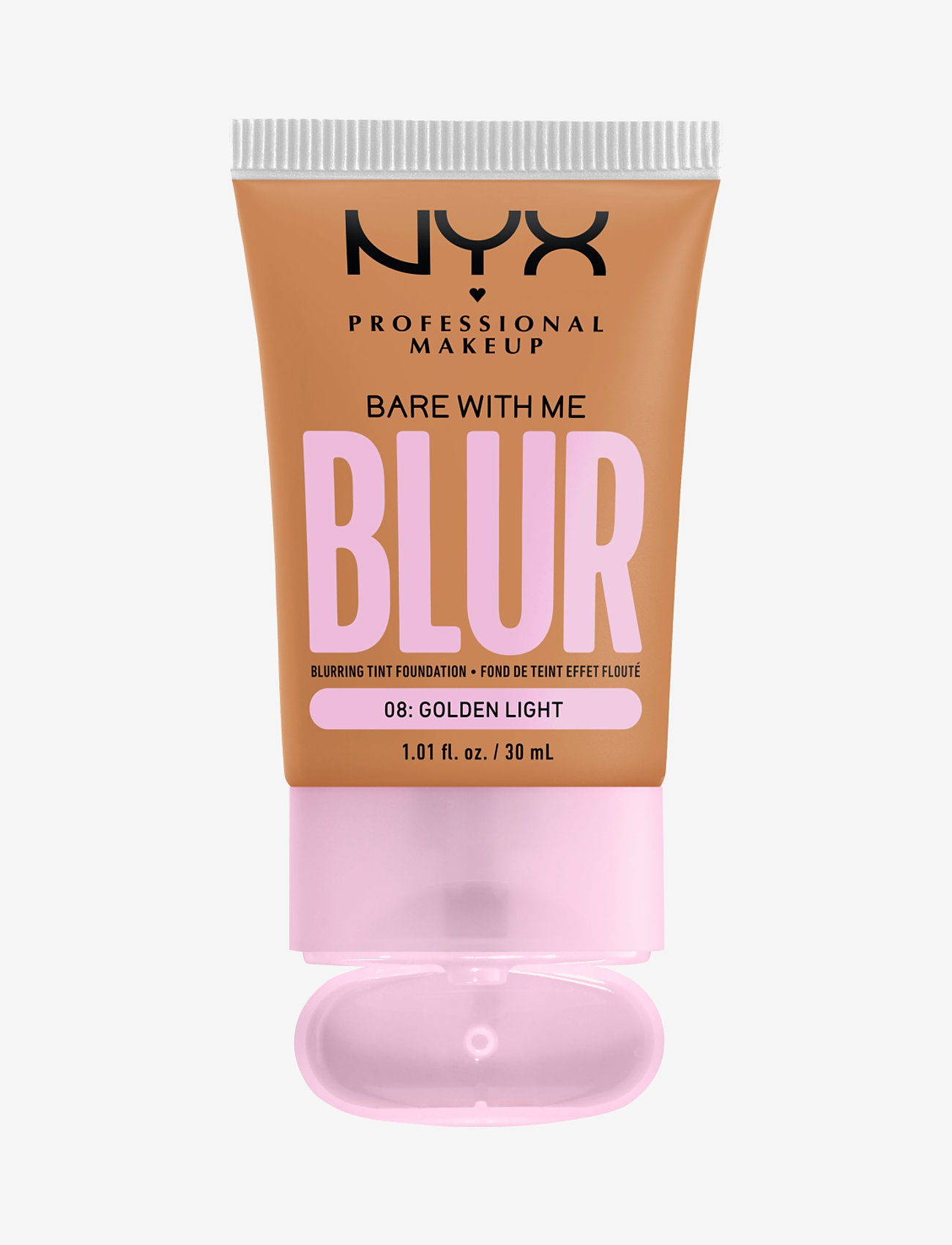 NYX Professional Makeup - NYX Professional Make Up Bare With Me Blur Tint Foundation 08 Golden Light - makeup - golden light - light medium with a neutral undertone
 08 - 3
