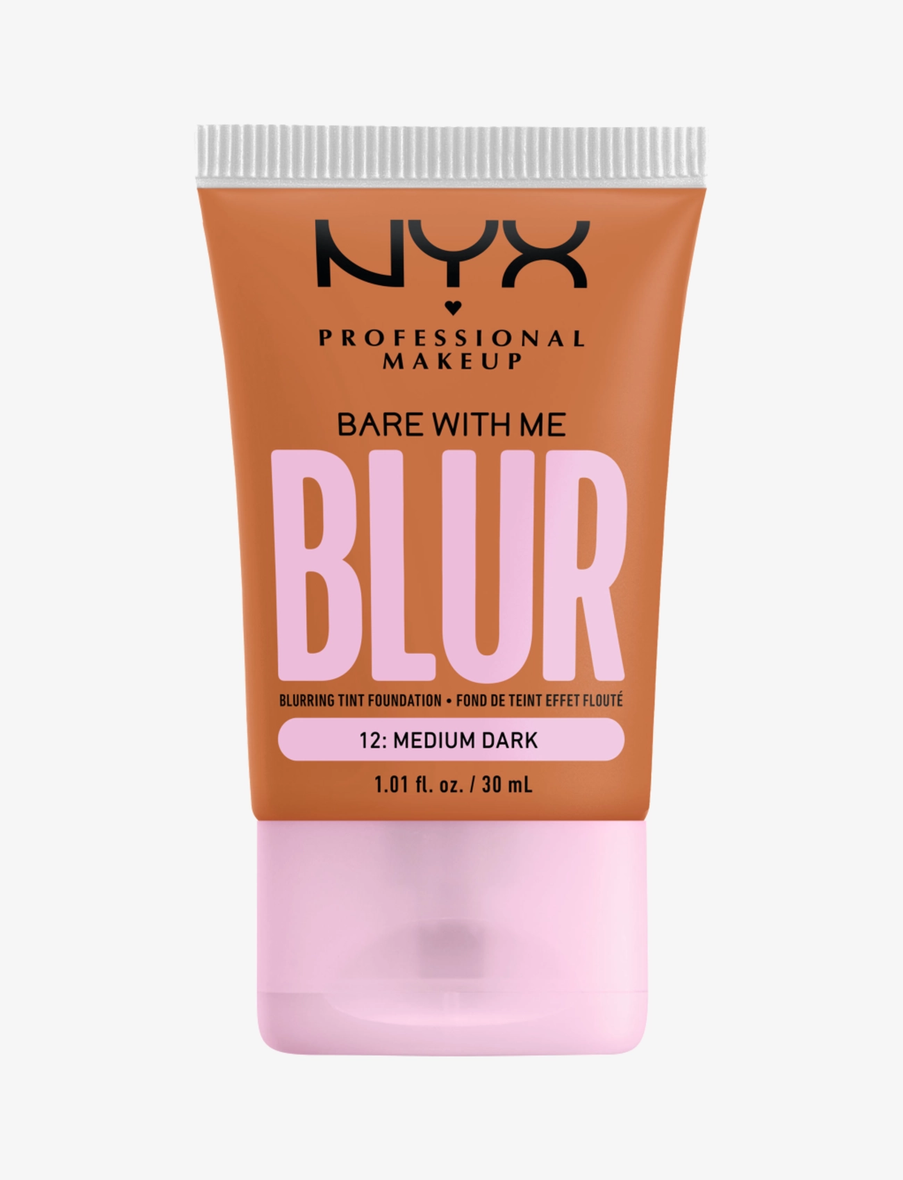 NYX Professional Makeup NYX Professional Make Up Bare With Me Blur Tint Foundation 12 Medium Dark - NYX PROFESSIONAL MAKEUP - MEDIUM DARK - MEDIUM TAN WITH A COOL UNDERTONE
 12 / natural