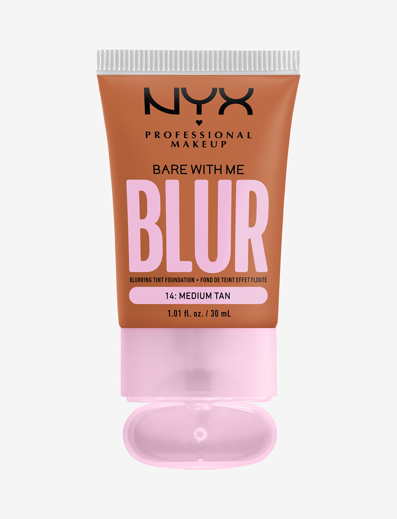 NYX Professional Makeup - NYX Professional Make Up Bare With Me Blur Tint Foundation 14 Medium Tan - smink - medium tan - medium tan with a neutral undertone
 14 - 3