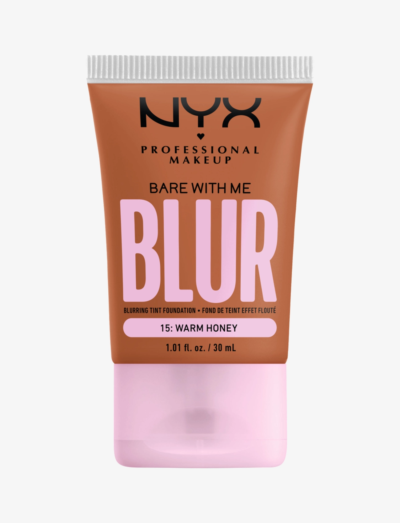 NYX Professional Makeup Nyx Professional Make Up Bare With Me Blur Tint Foundation 15 Warm Honey, Foundation, Str: 30 ml
